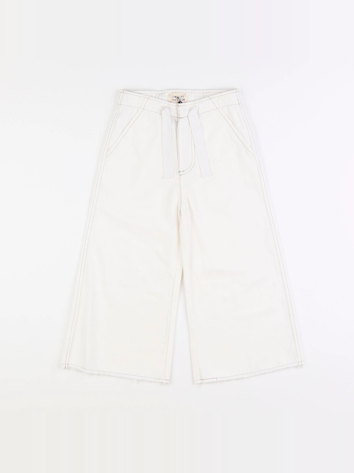 Longlivethequeen - pantalon blanc - 6 ans