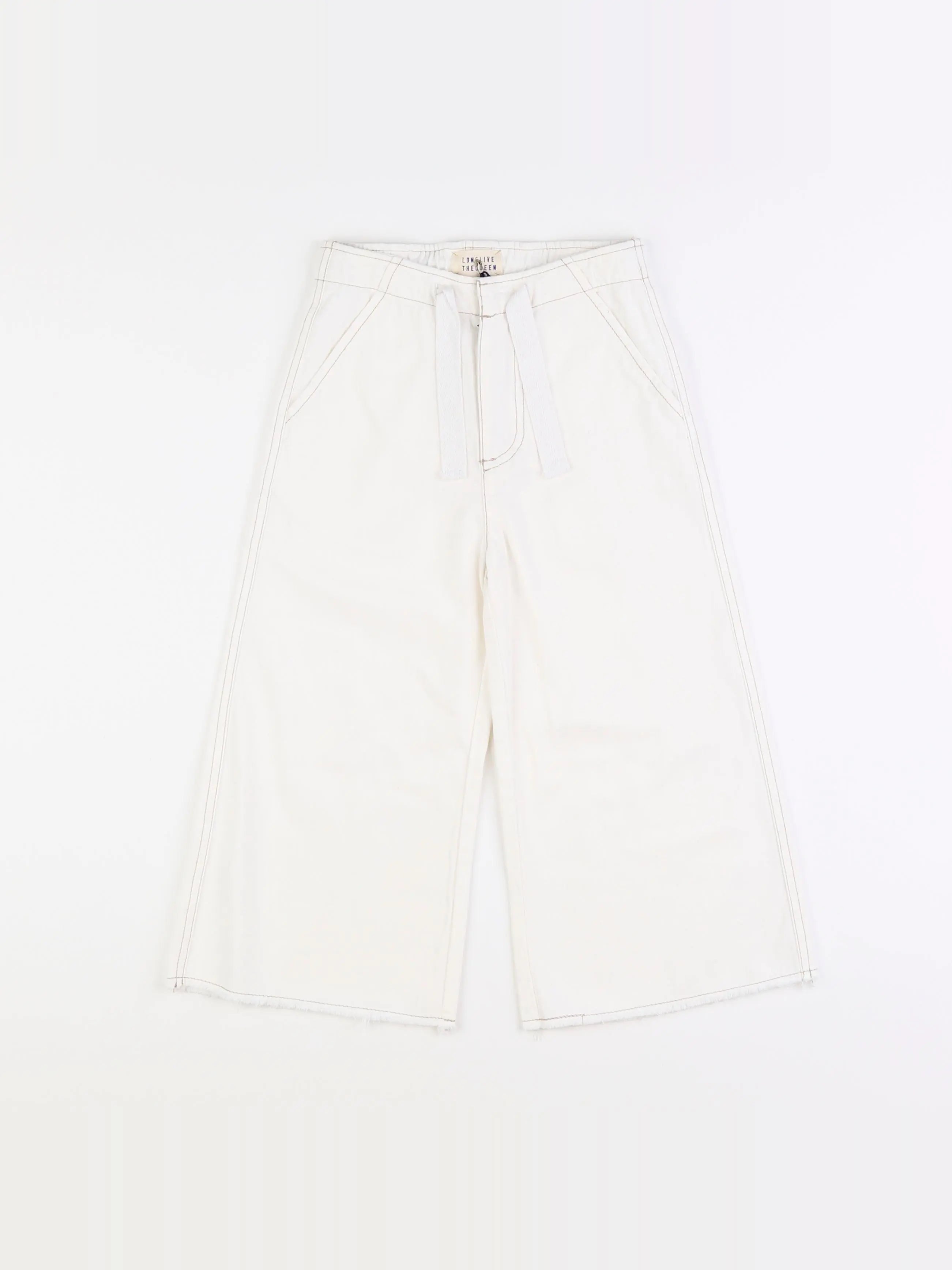 Longlivethequeen - pantalon blanc - 6 ans