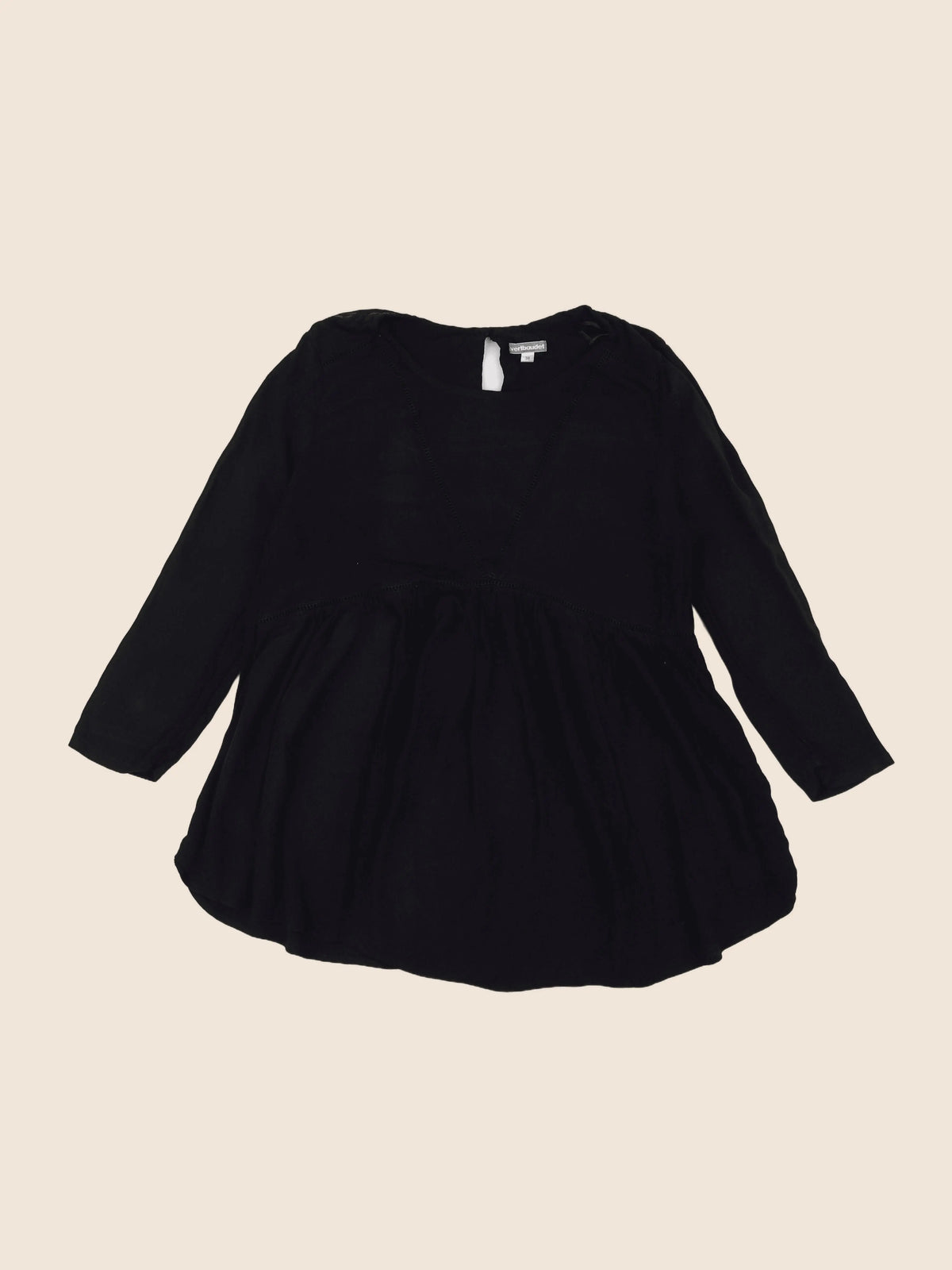 Vertbaudet - blouse grossesse noir - 38