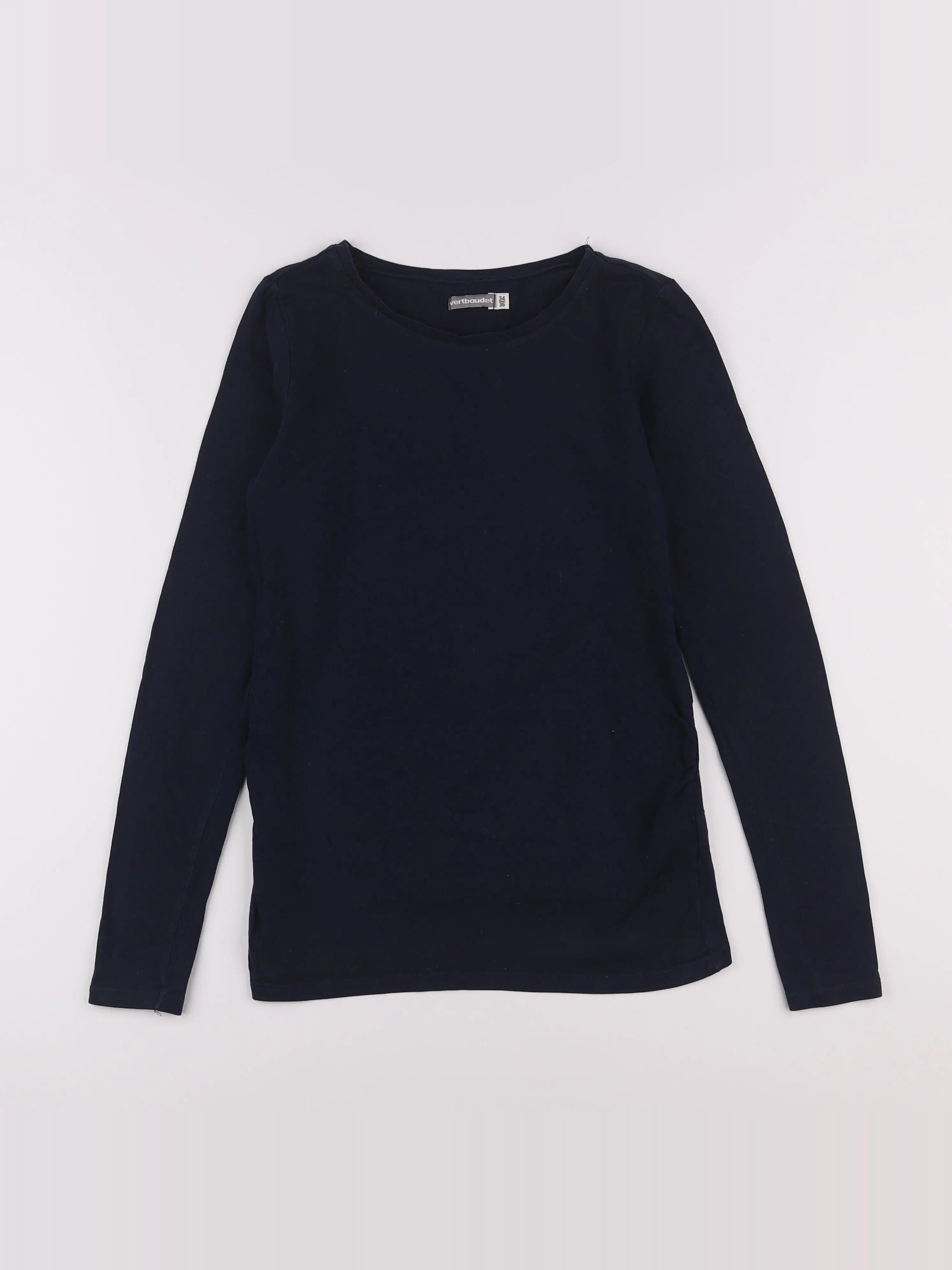 Vertbaudet - tee-shirt grossesse bleu - 34 à 36