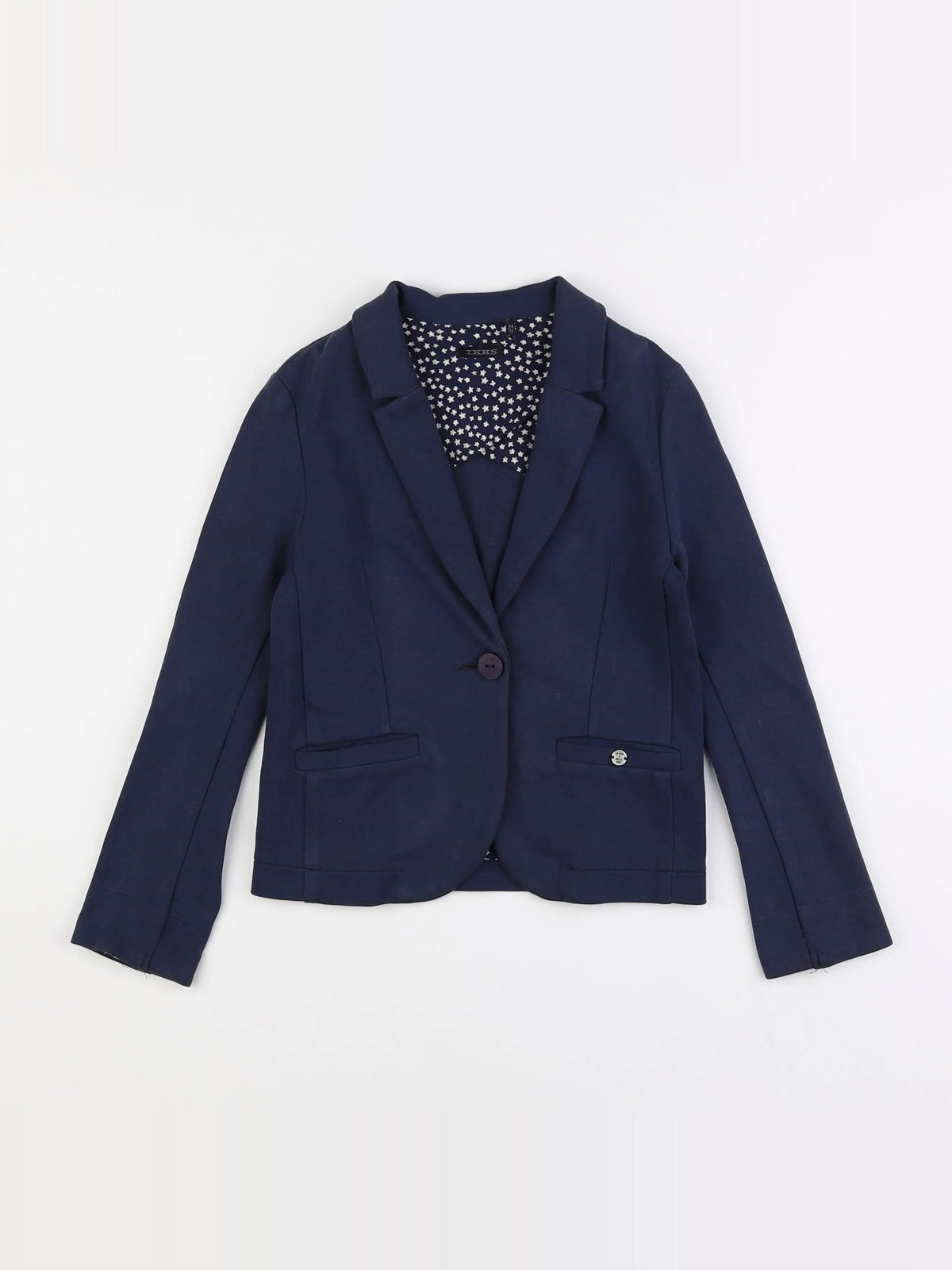 IKKS - veste bleu - 6 ans