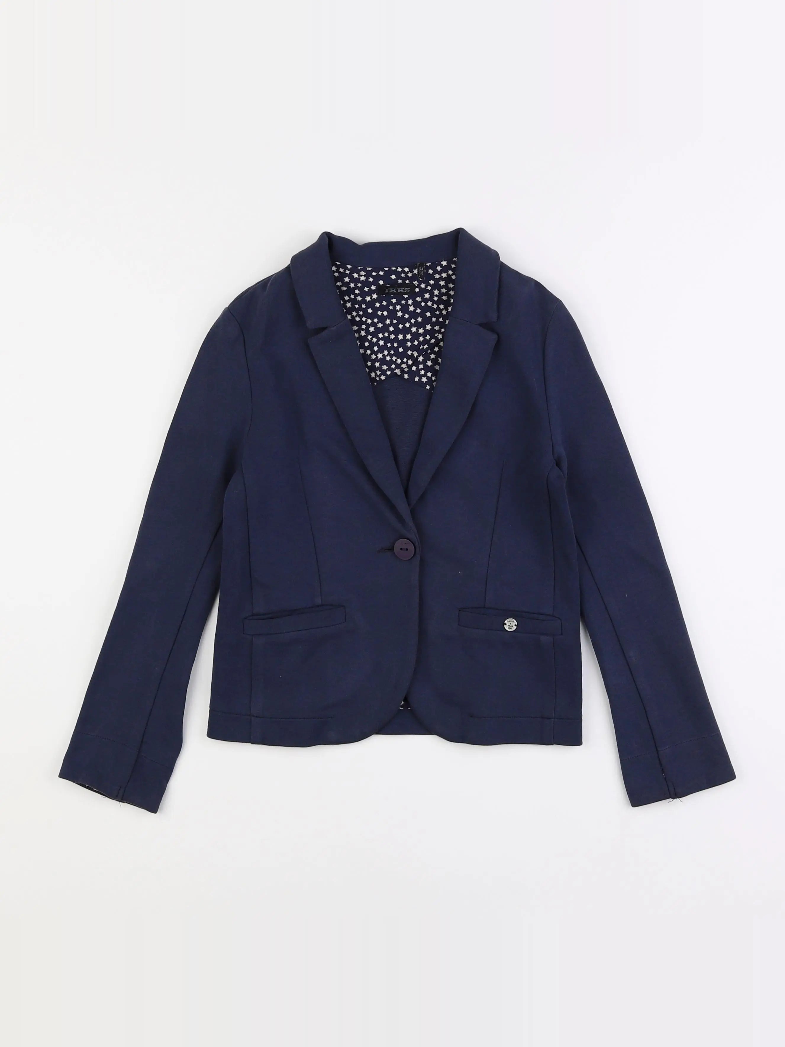 IKKS - veste bleu - 6 ans
