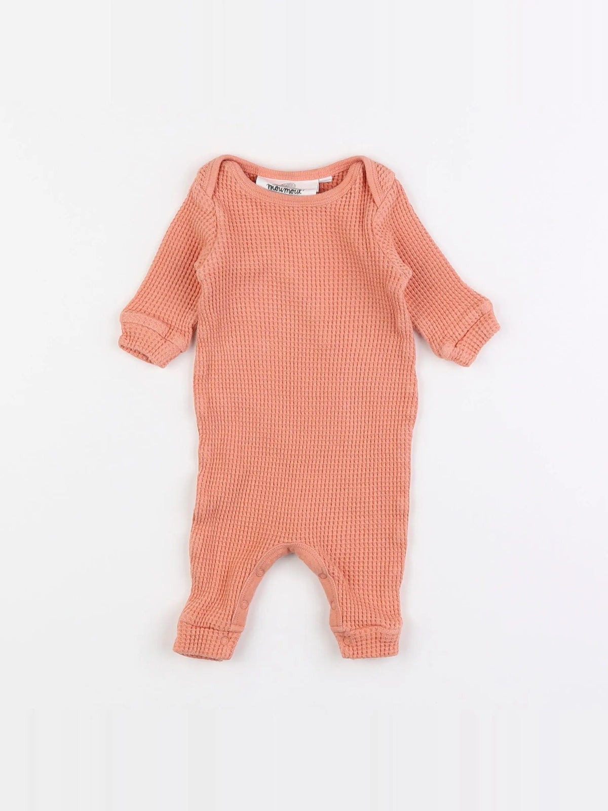 Moumout' - combinaison orange - 0 mois