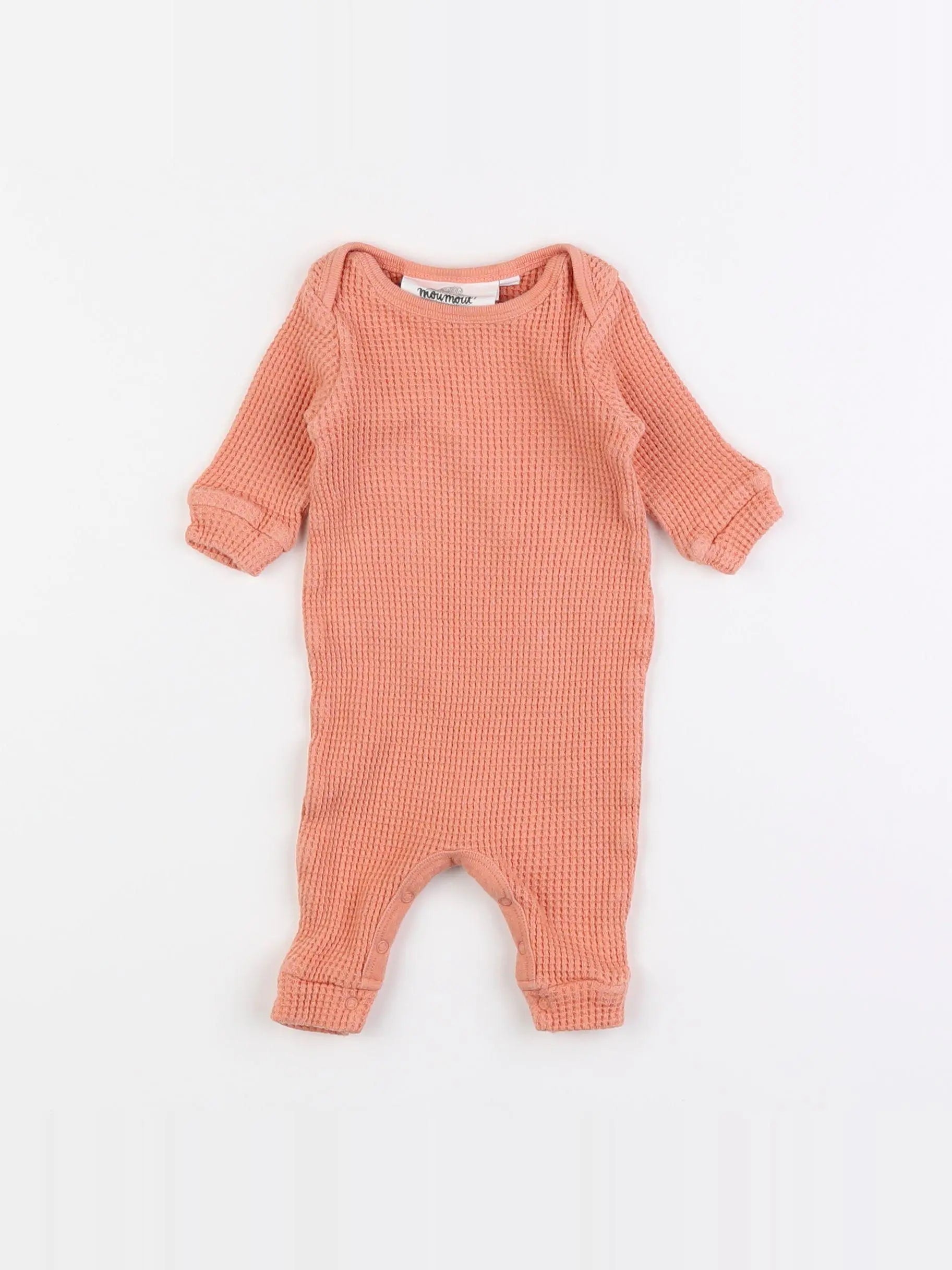 Moumout' - combinaison orange - 0 mois