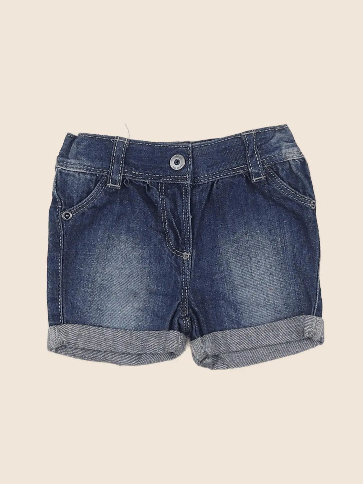 Vertbaudet - short bleu - 3 mois
