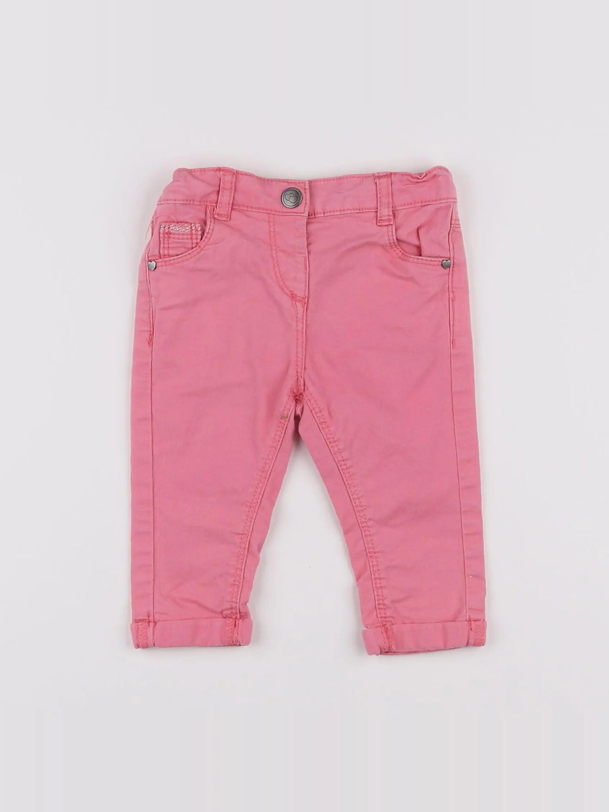 Tape à l'oeil - pantalon rose - 6 mois