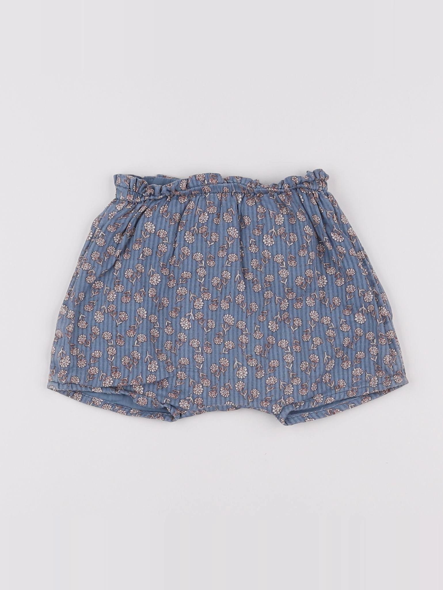 Boutchou - bloomer bleu - 3 mois