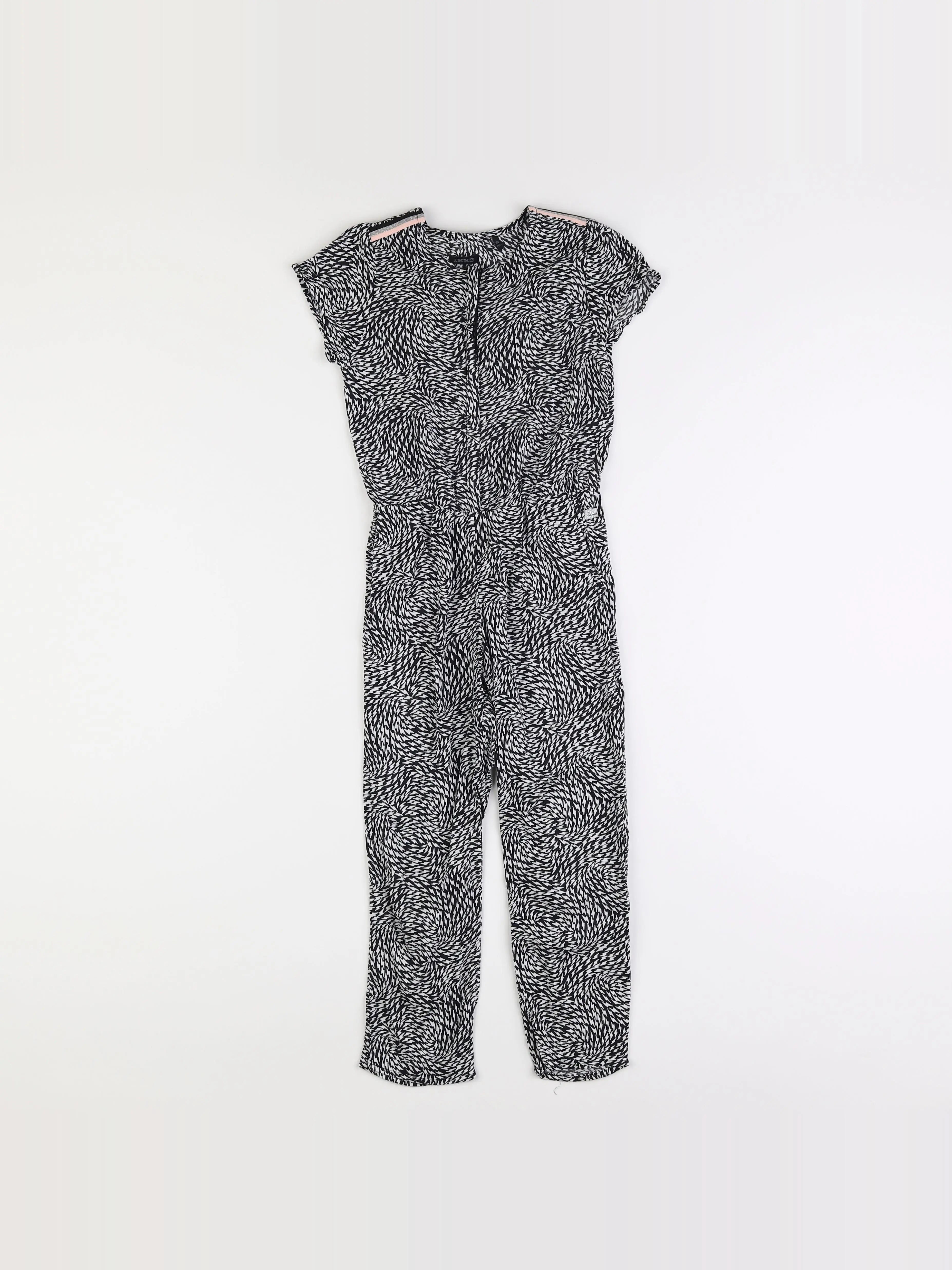 IKKS - combinaison blanc, noir - 6 ans