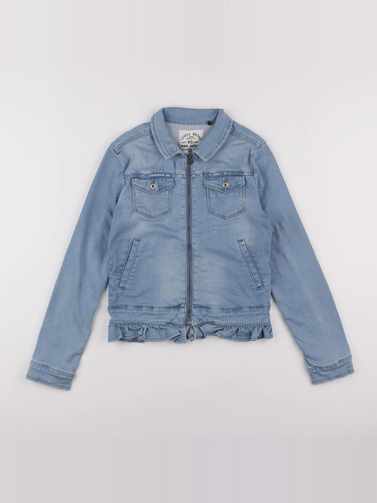 IKKS - veste bleu - 10 ans