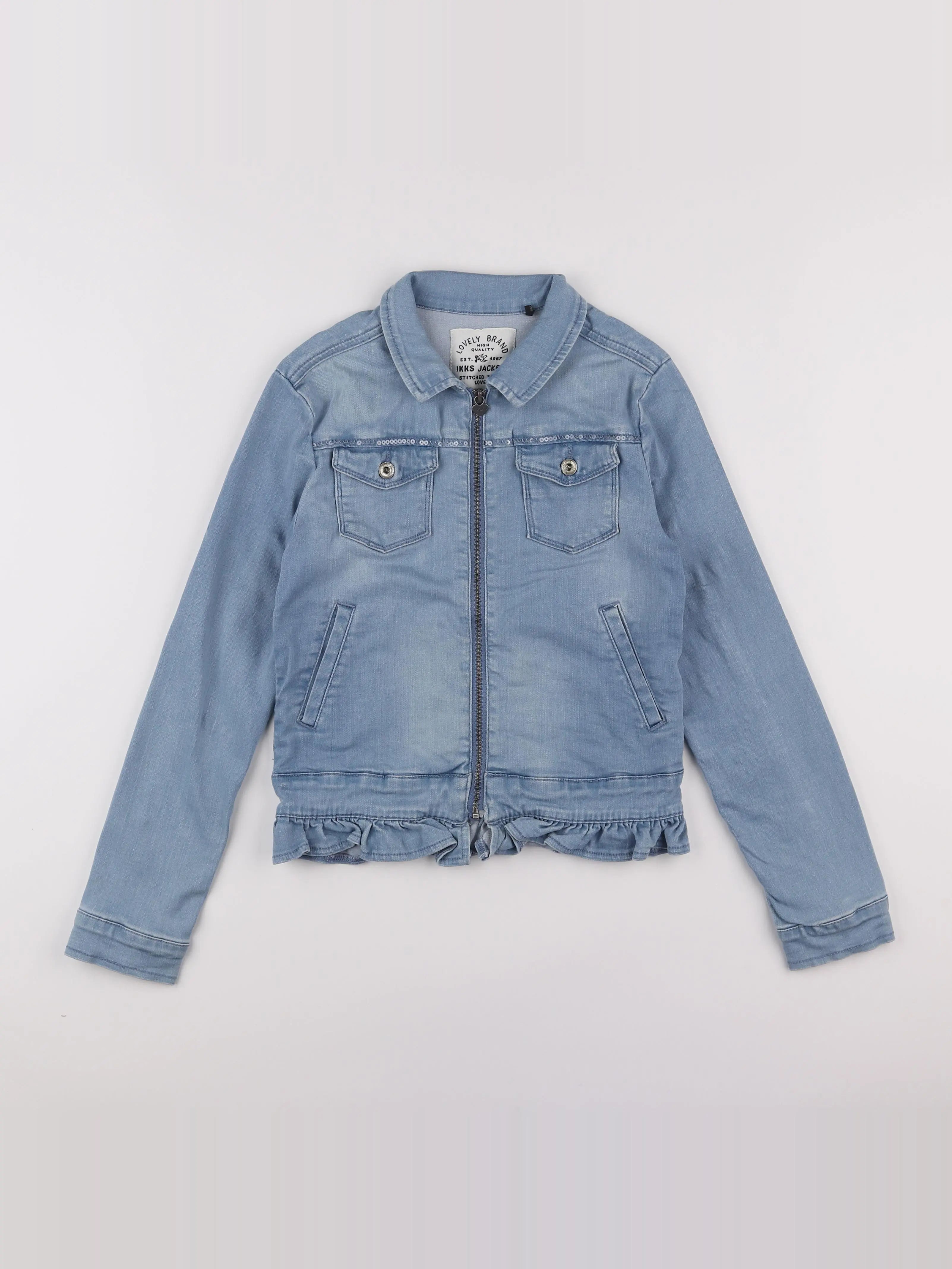 IKKS - veste bleu - 10 ans
