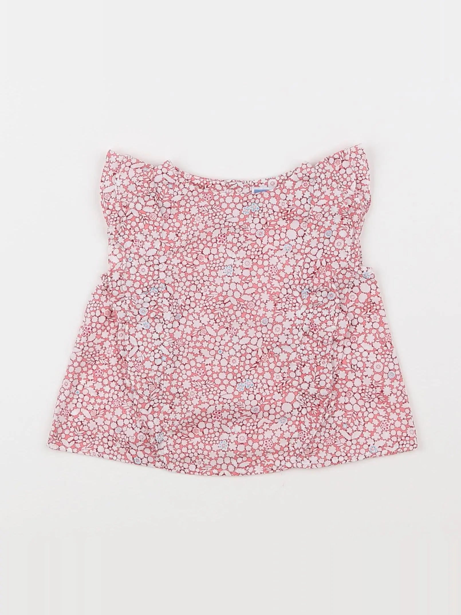 Jacadi - blouse liberty rouge - 6 mois