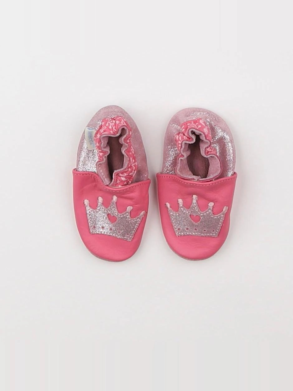 Robeez - chaussons rose - pointure 16/17