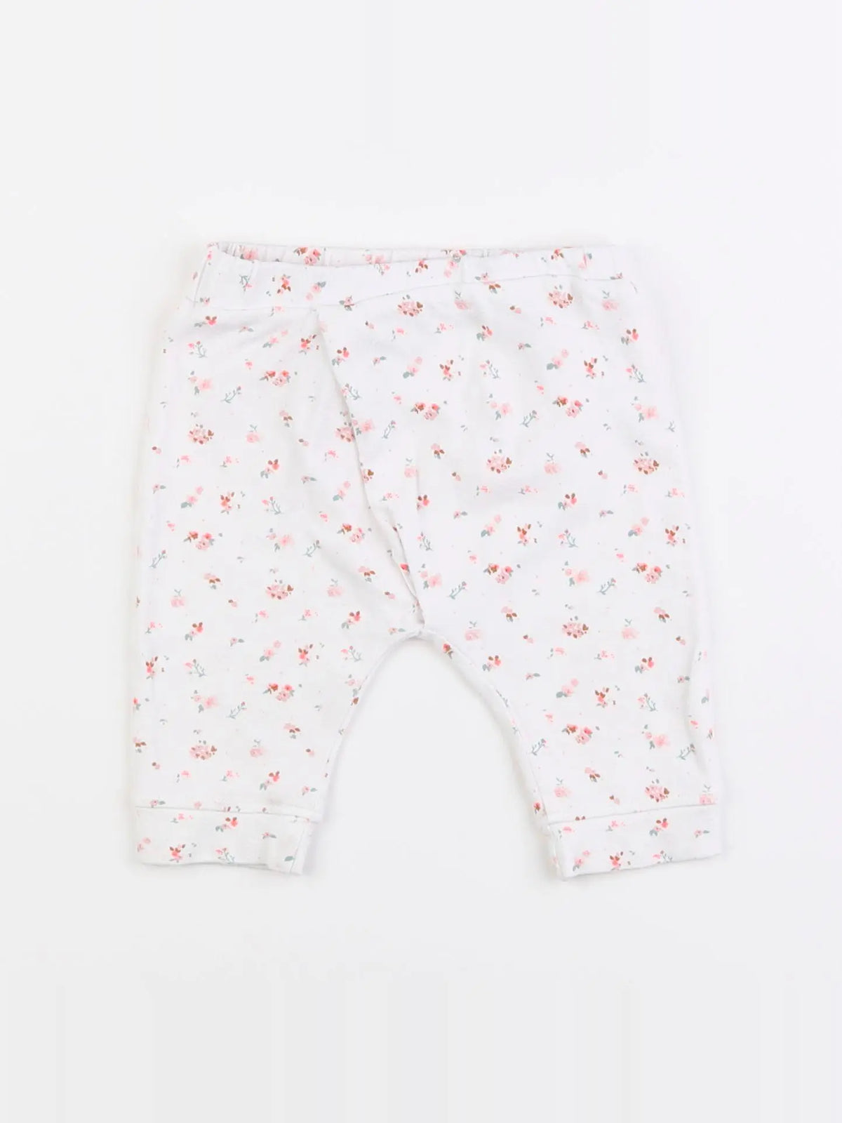 Vertbaudet - pantalon blanc - 6 mois