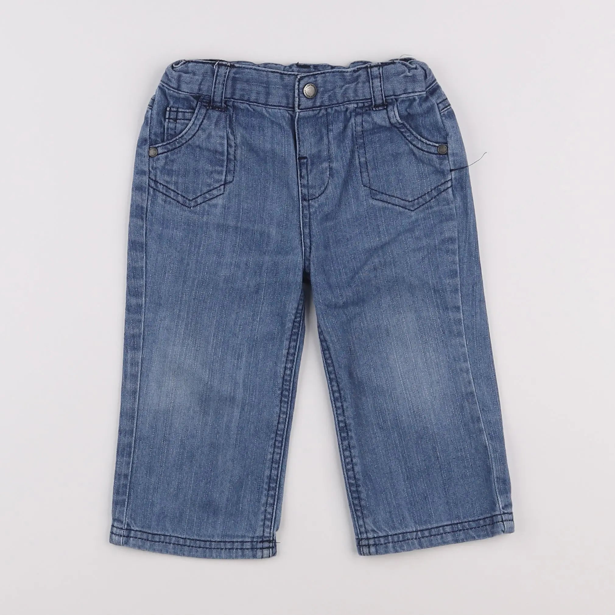 Vertbaudet - jean bleu - 18 mois