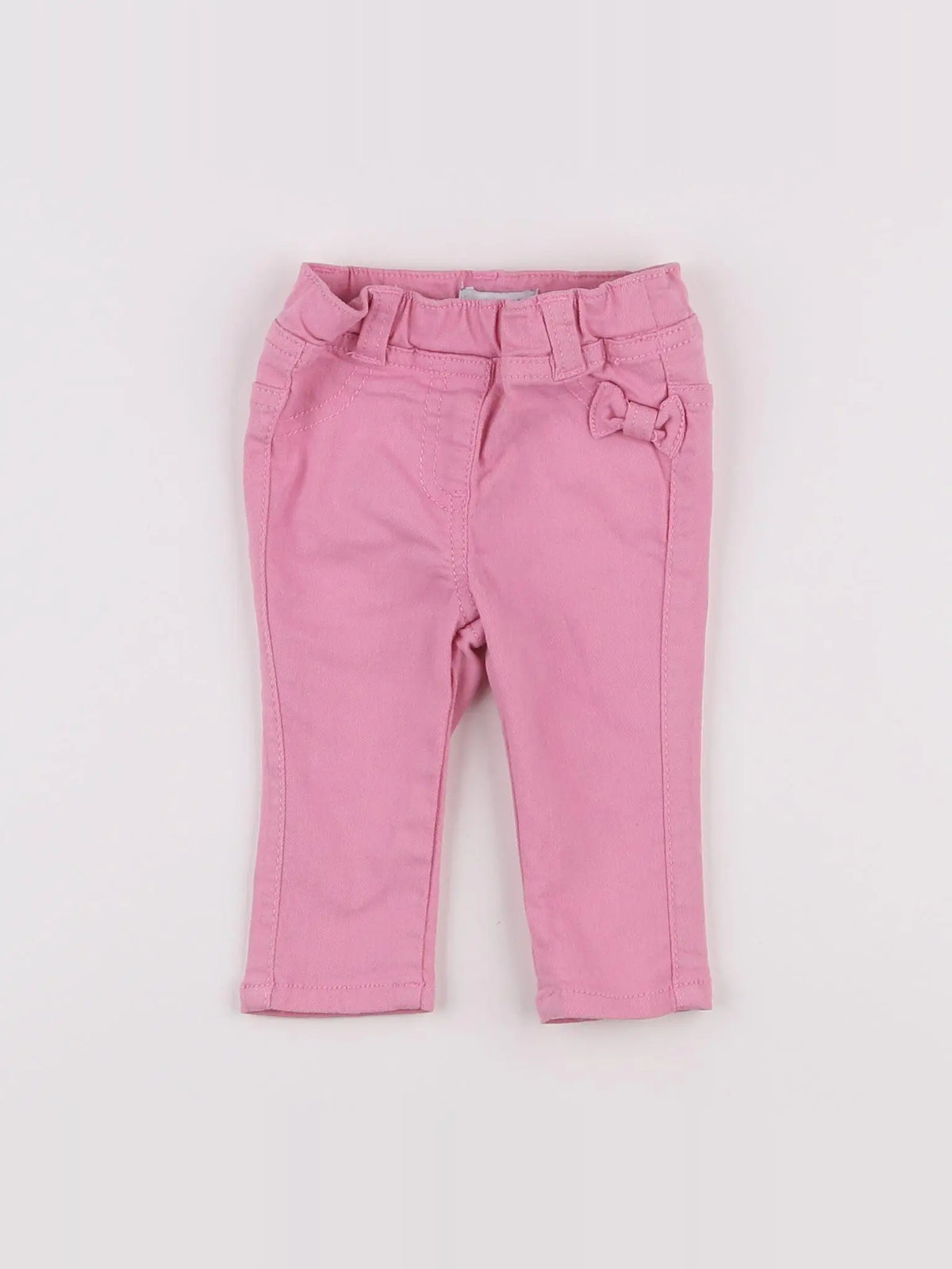 Vertbaudet - jegging rose - 3 mois