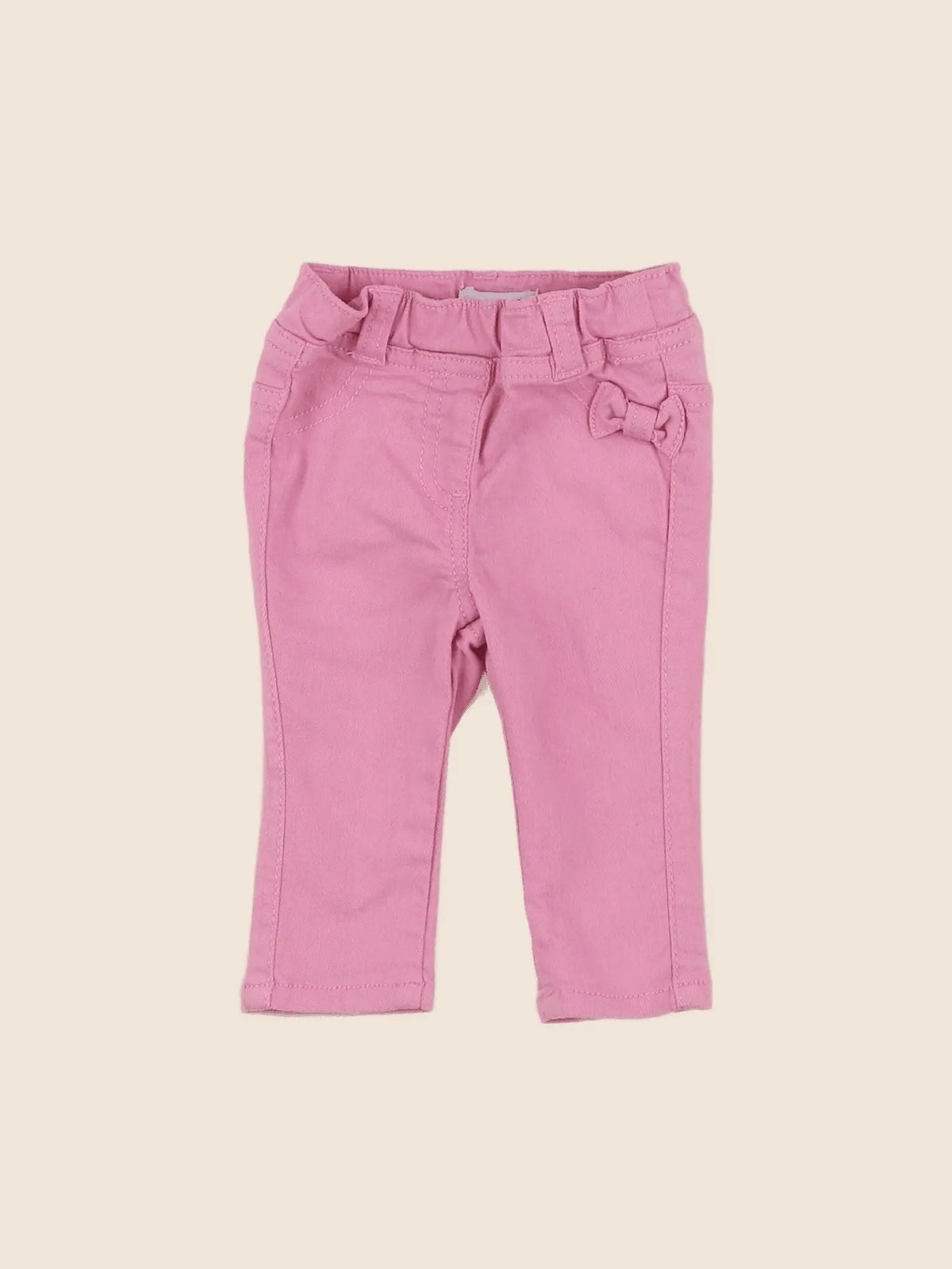 Vertbaudet - jegging rose - 3 mois