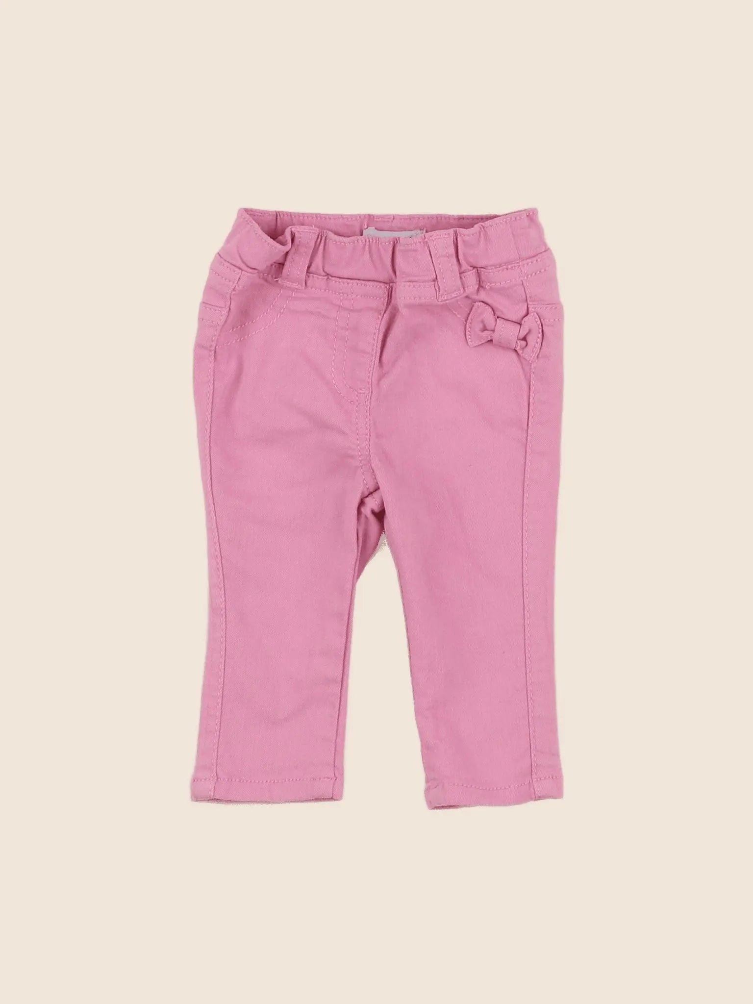 Vertbaudet - jegging rose - 3 mois