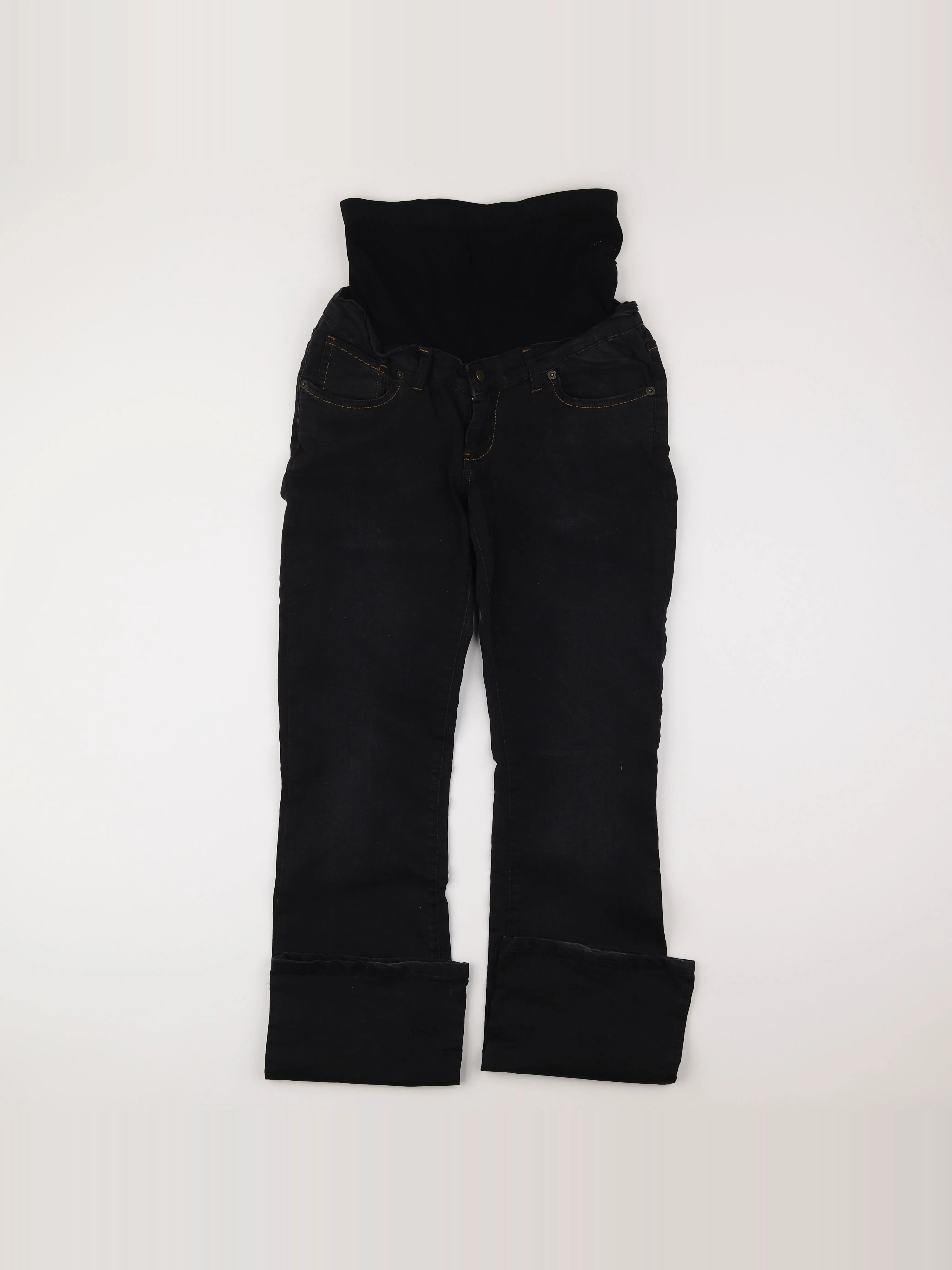 Envie de fraise - jean grossesse noir - 38