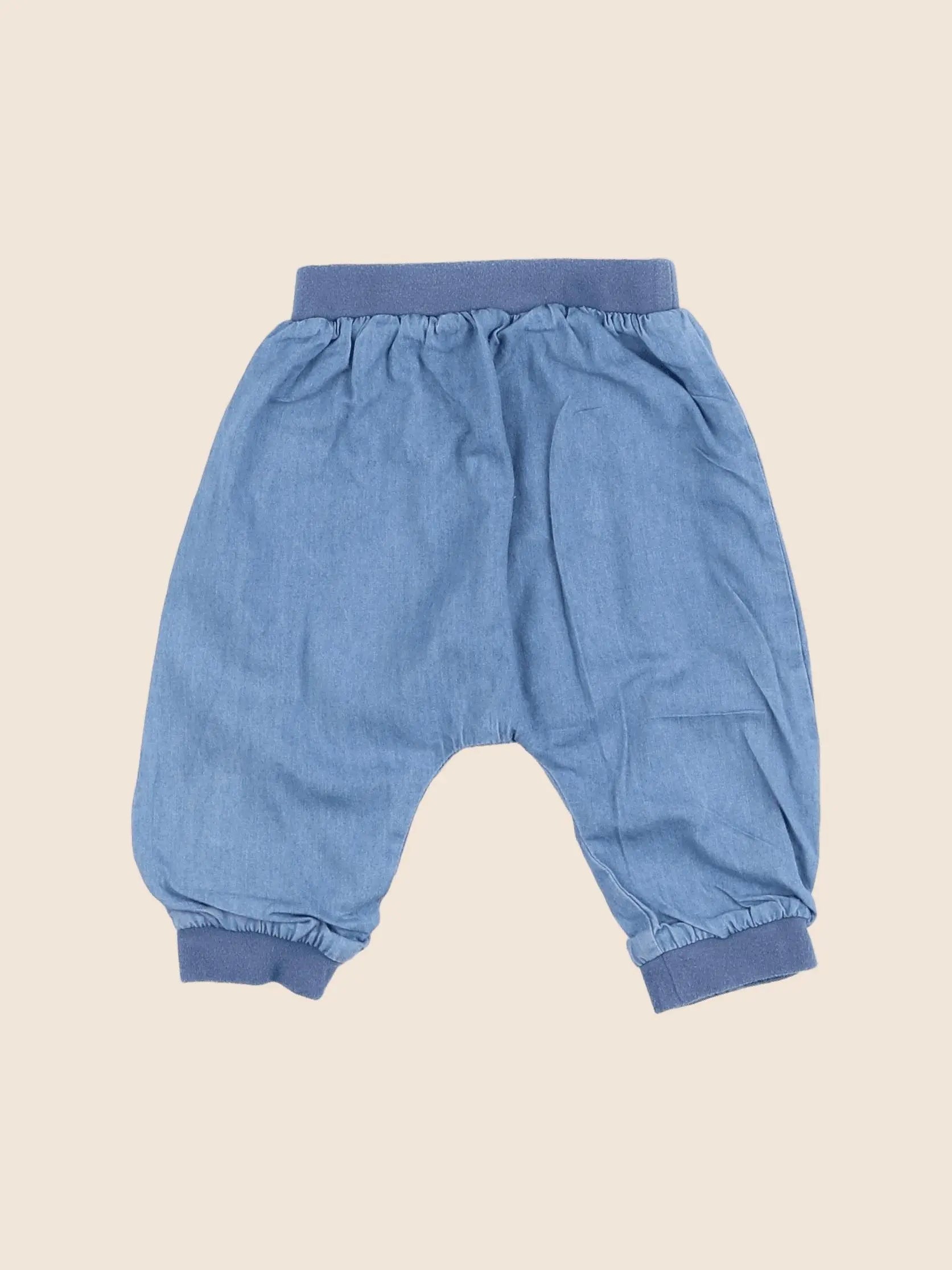 Boutchou - sarouel bleu - 6 mois