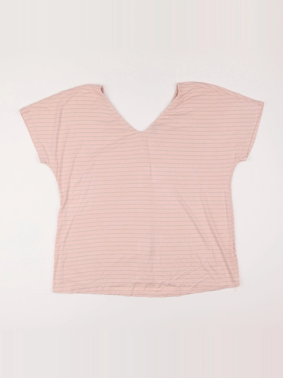 Kiabi - tee-shirt grossesse rose, or - 46 à 48
