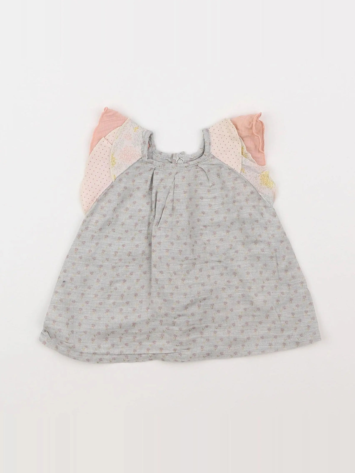 Moulin Roty - tee-shirt gris - 3 mois