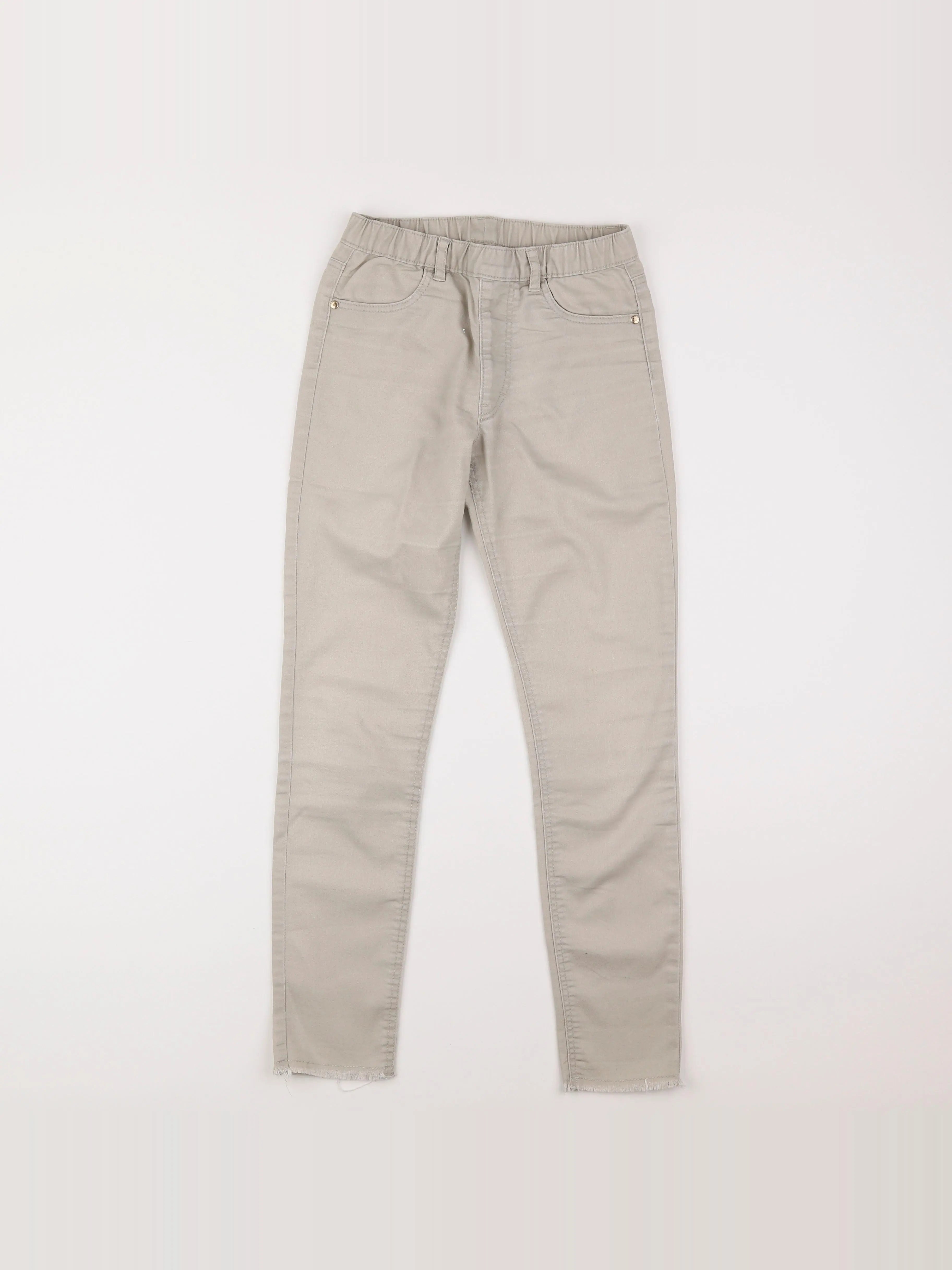 H&M - pantalon beige - 10 ans