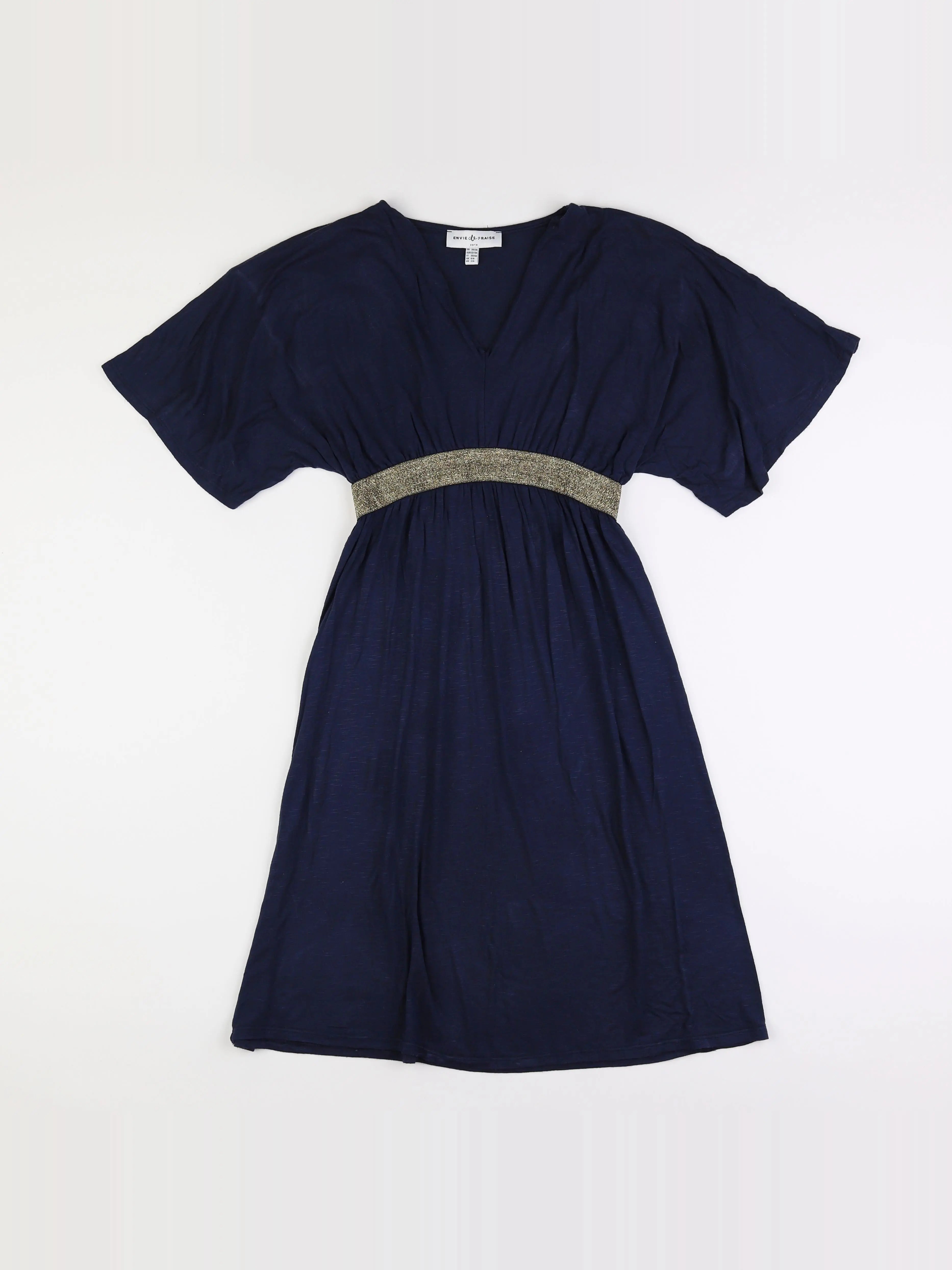 Envie de fraise - robe grossesse bleu - 34 à 36