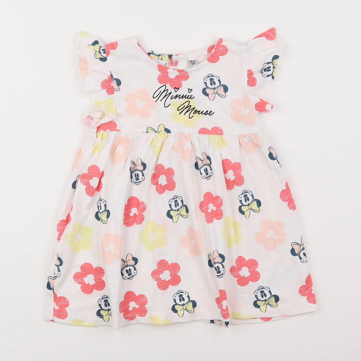 Vertbaudet - robe multicolore - 2 ans