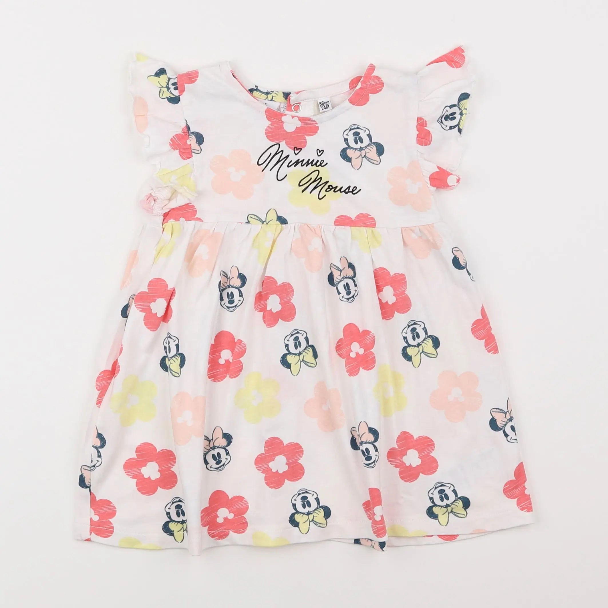 Vertbaudet - robe multicolore - 2 ans