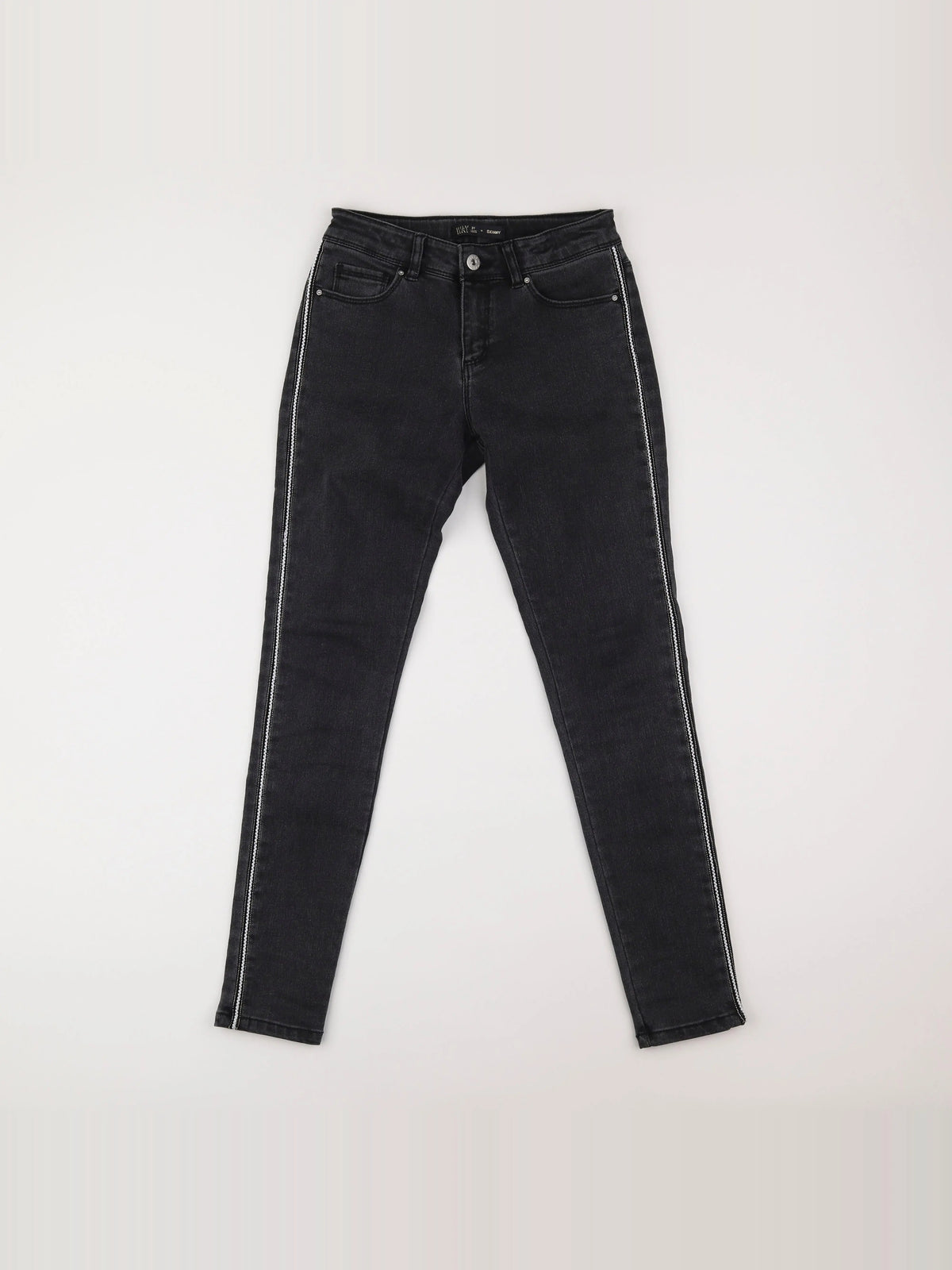 IKKS - jean gris - 12 ans