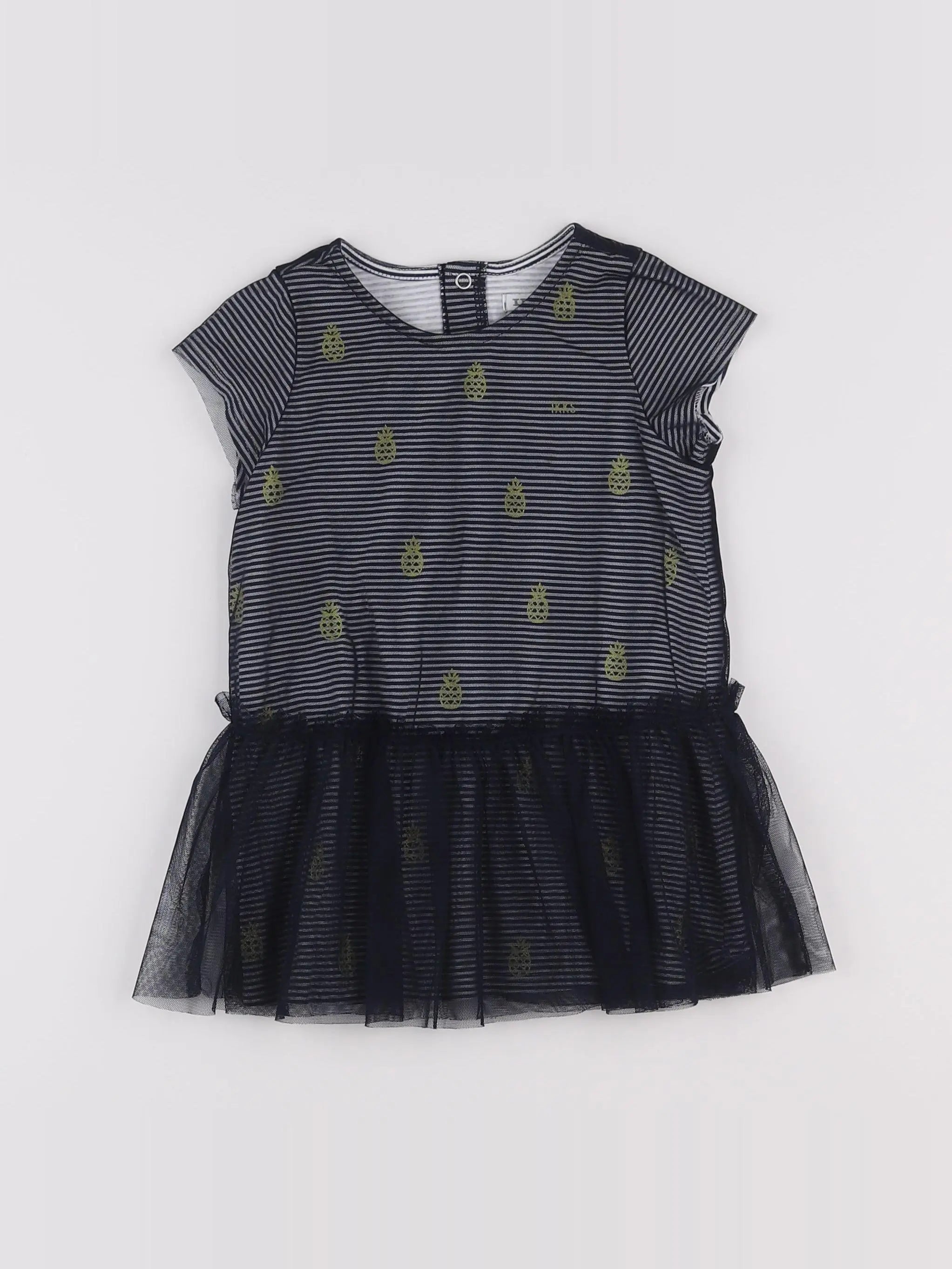 IKKS - robe noir - 18 mois