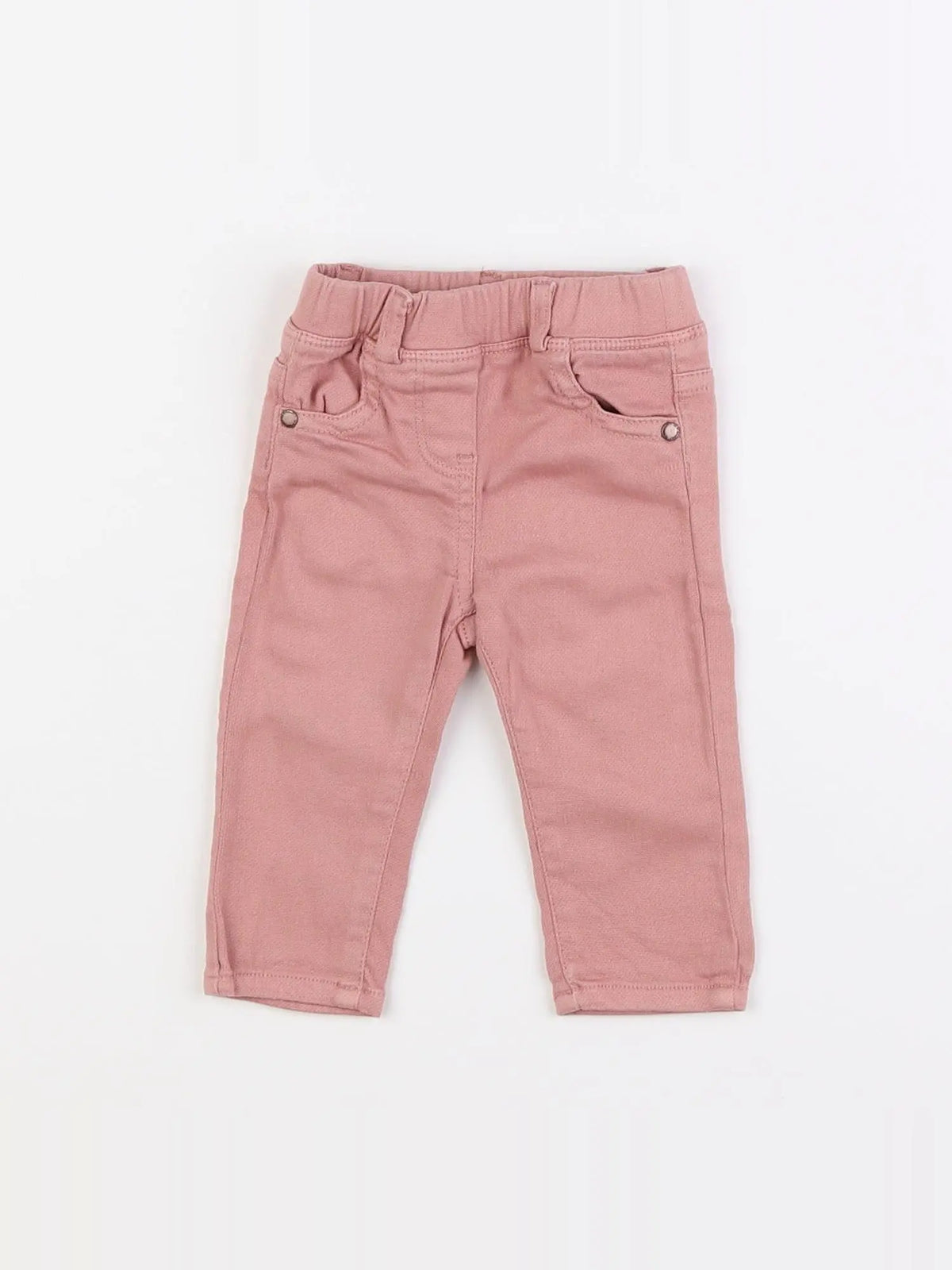 Vertbaudet - jegging rose - 3 mois