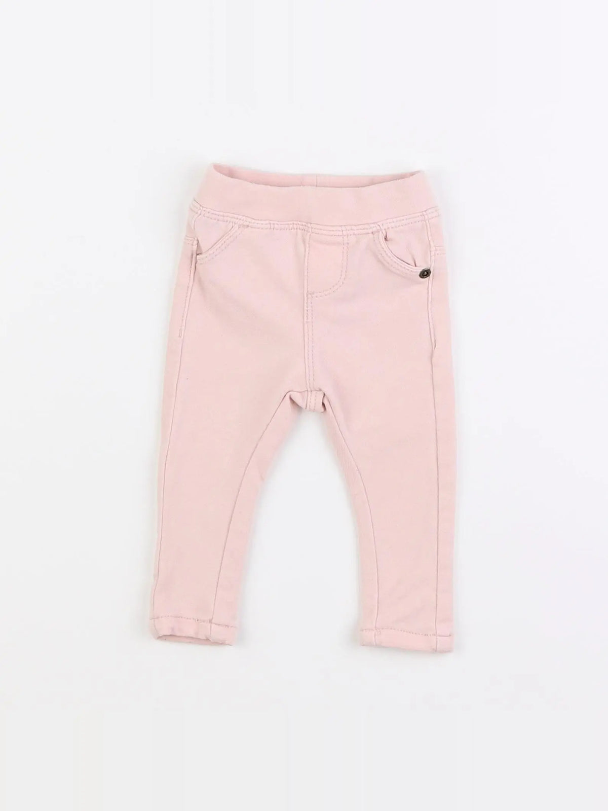 Vertbaudet - jegging rose - 3 mois