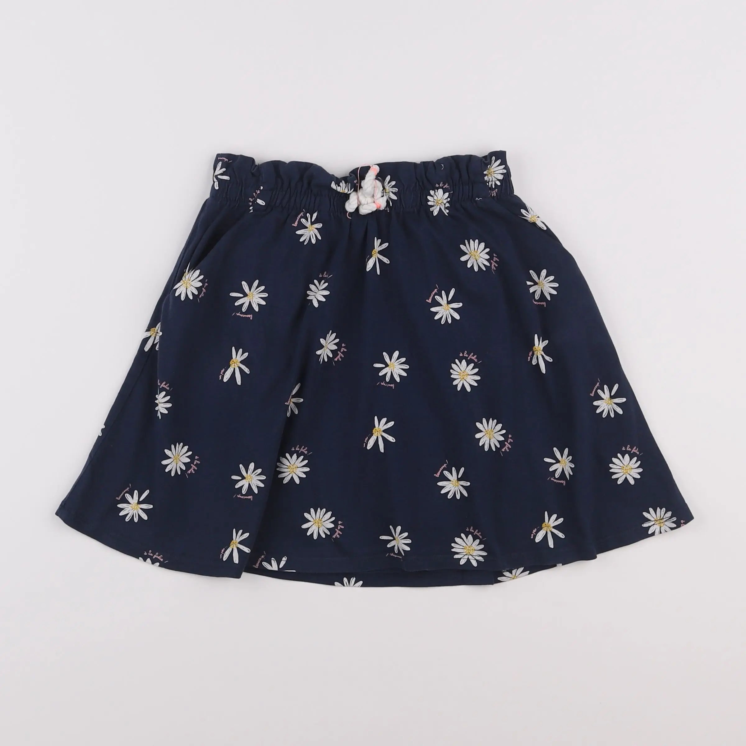 Vertbaudet - jupe bleu - 6 ans