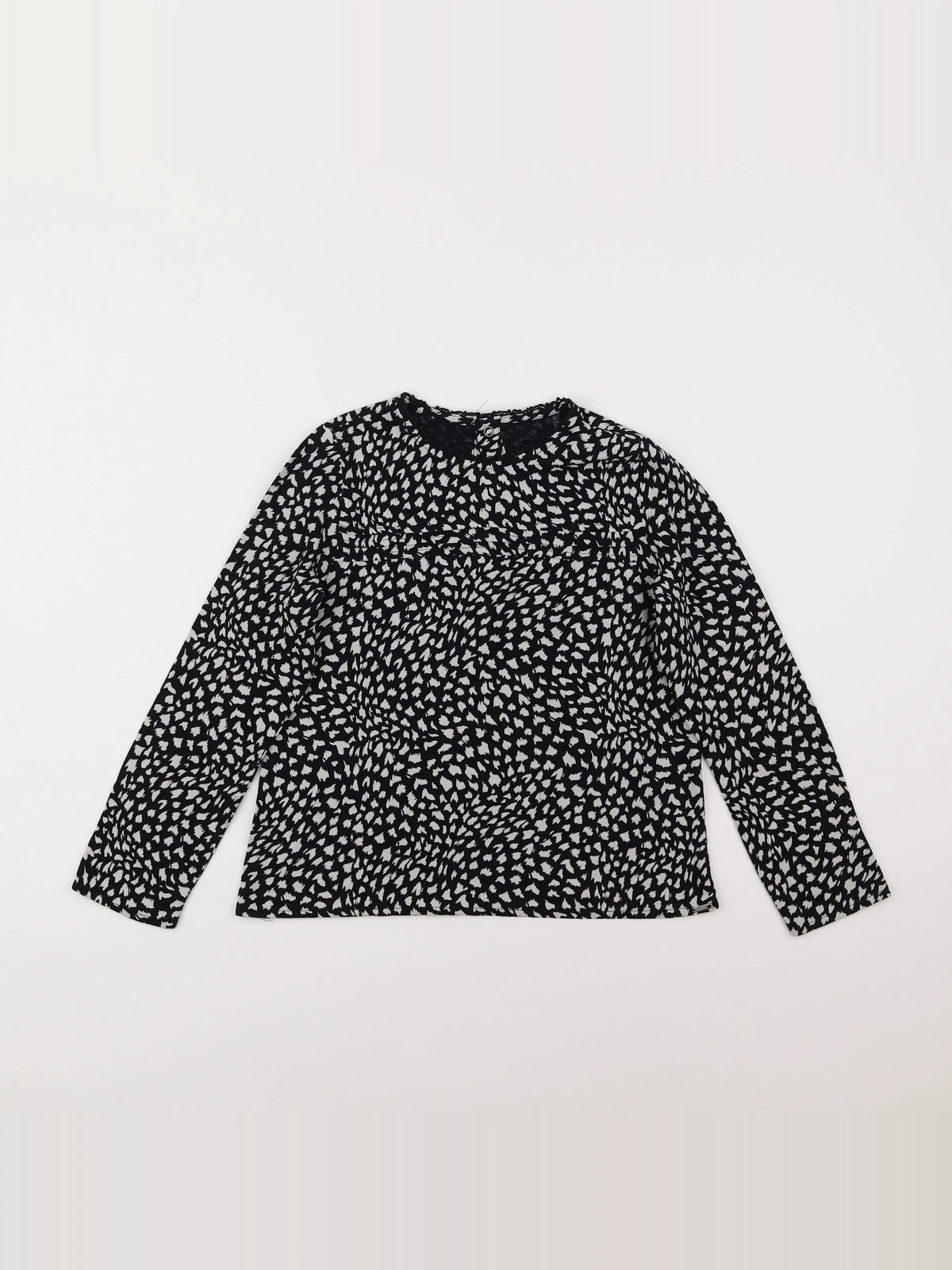 IKKS - blouse noir - 8 ans