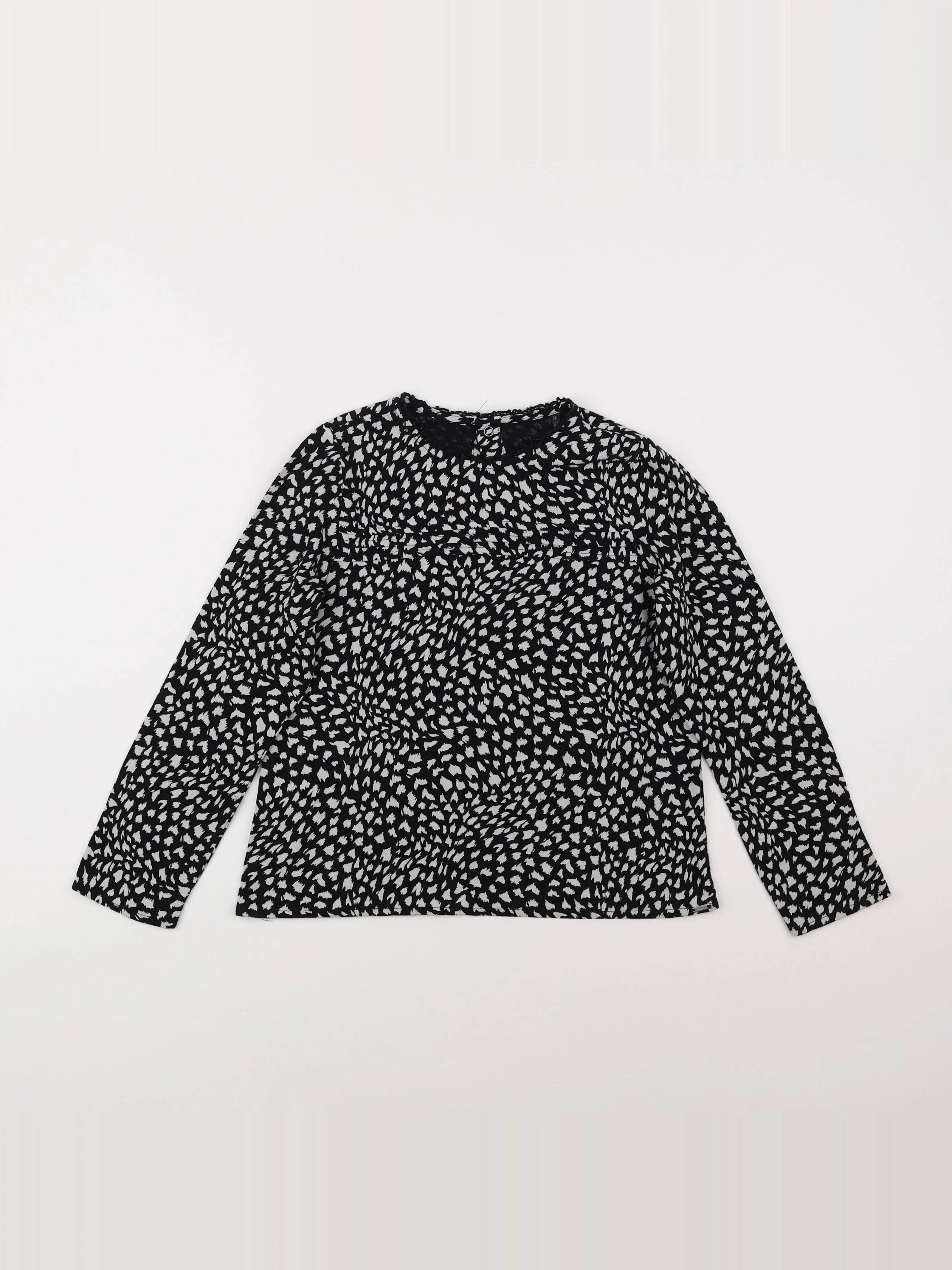 IKKS - blouse noir - 8 ans