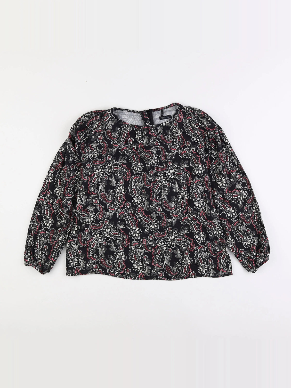 IKKS - blouse noir - 8 ans