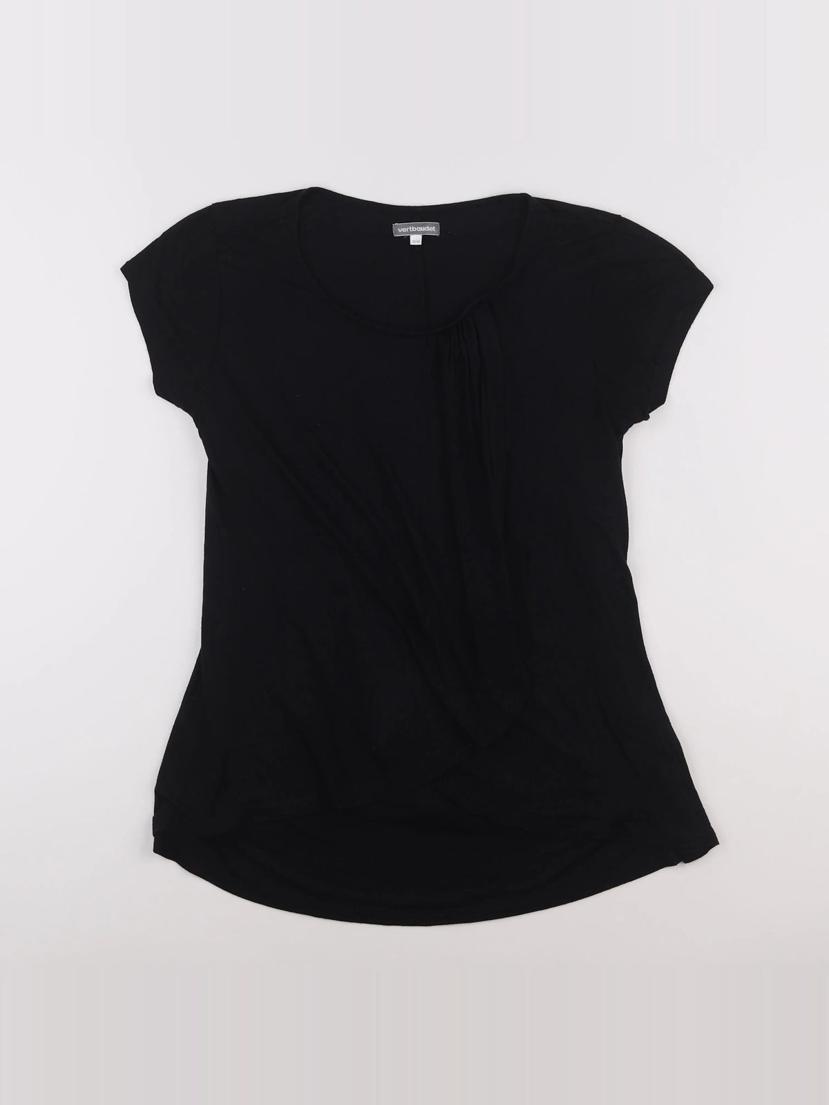 Vertbaudet - tee-shirt grossesse noir - 38 à 40
