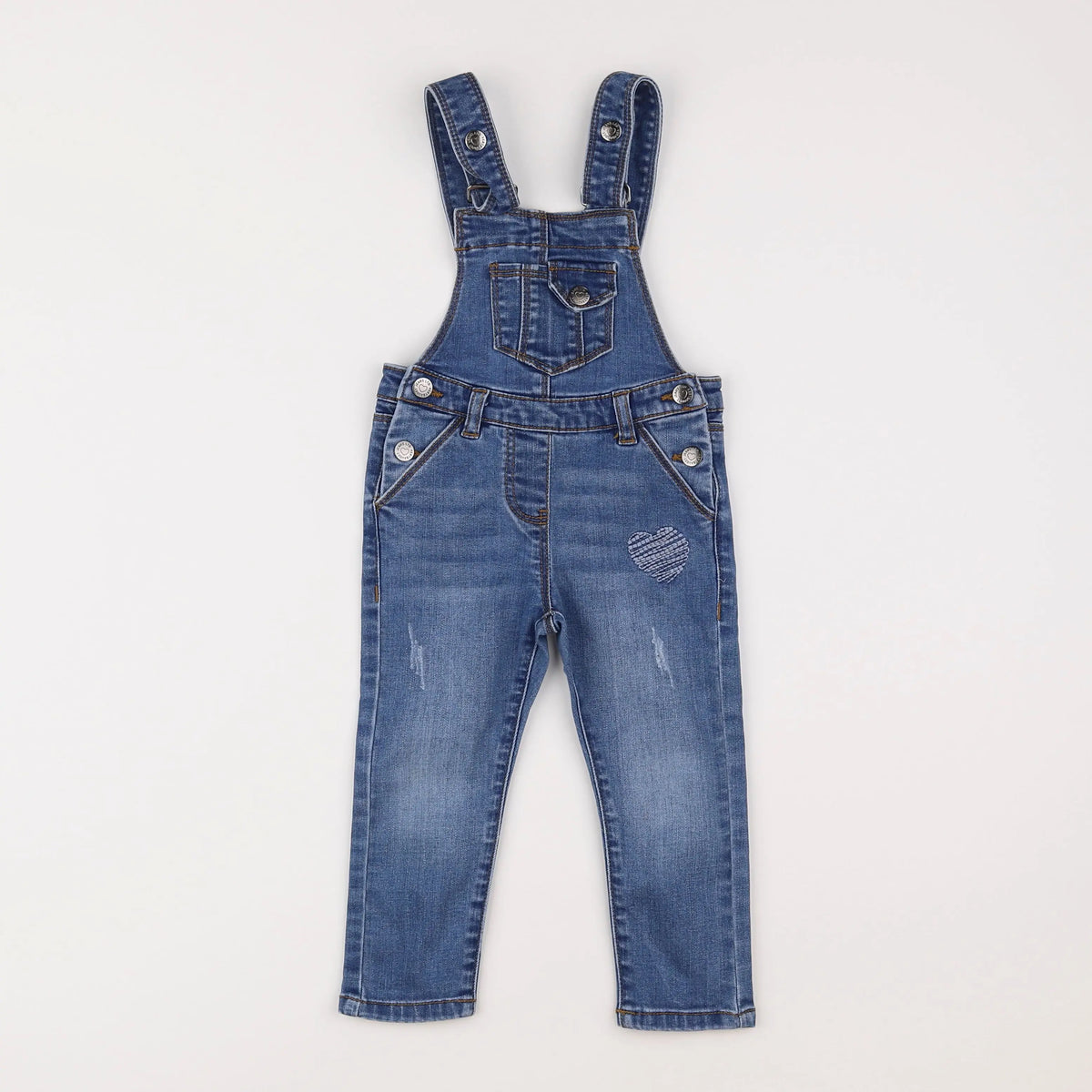 Vertbaudet - salopette bleu - 18 mois