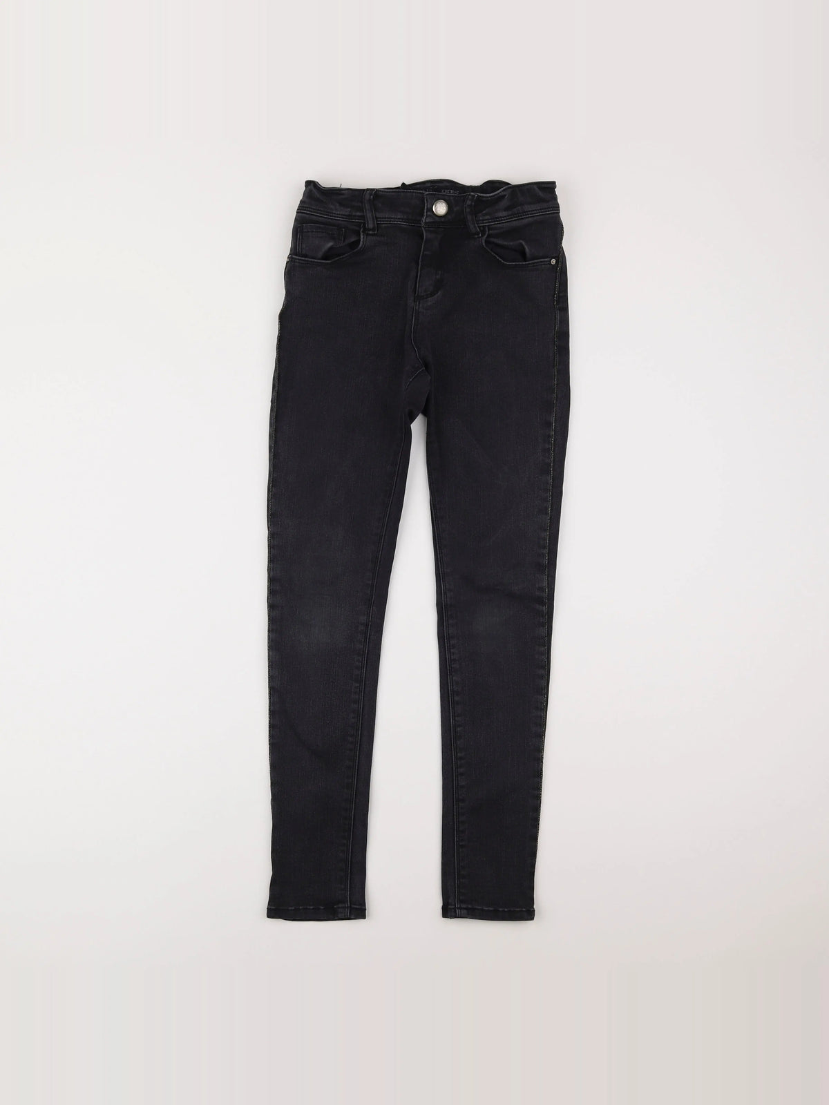 IKKS - jean gris - 10 ans