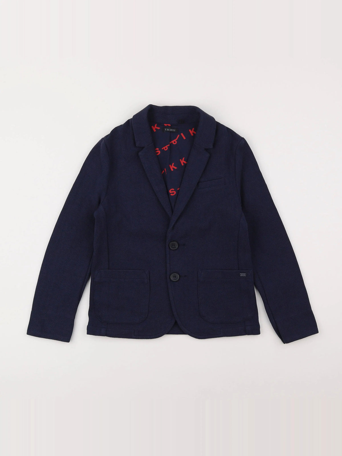 IKKS - veste bleu - 8 ans