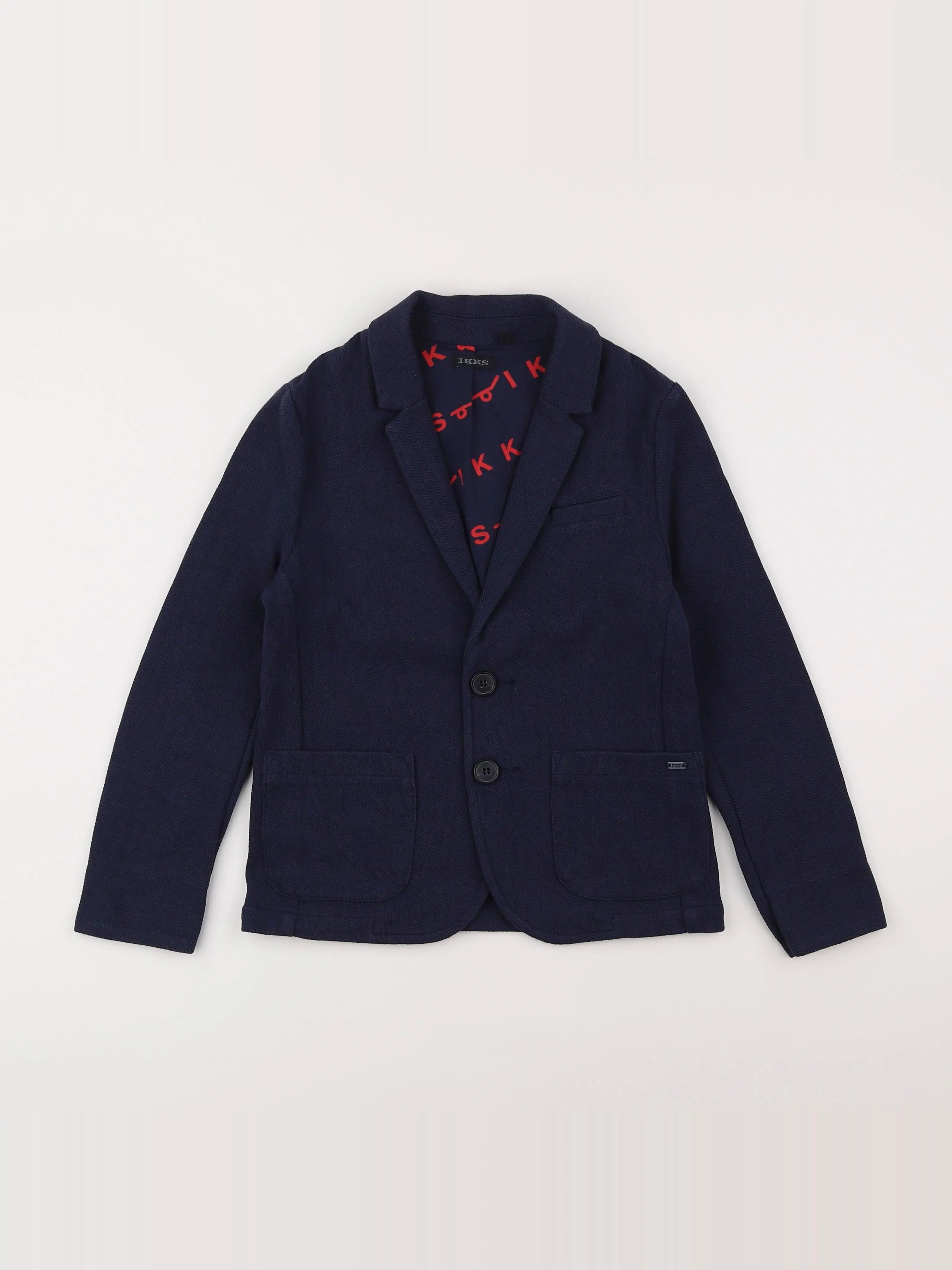 IKKS - veste bleu - 8 ans