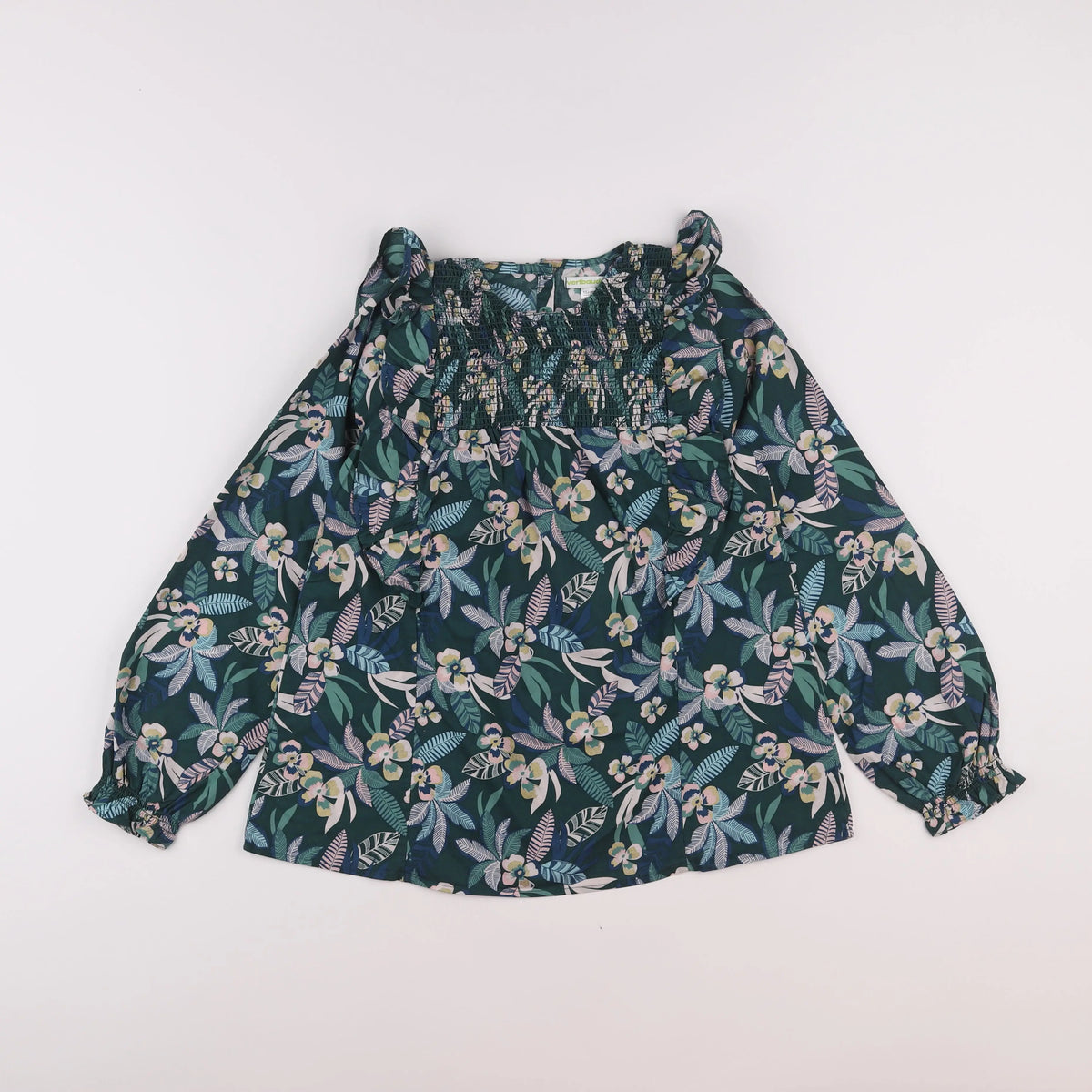 Vertbaudet - blouse vert - 12 ans