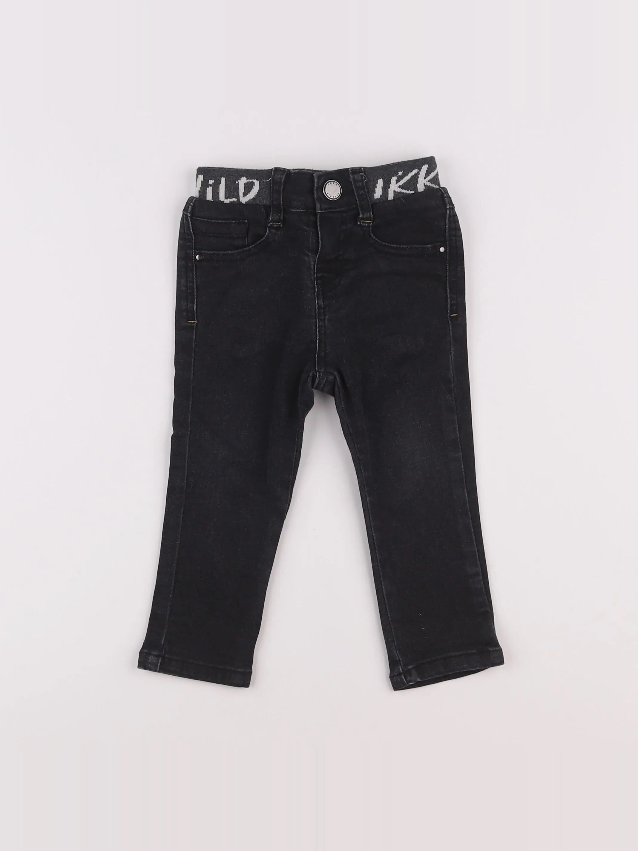IKKS - jean gris - 18 mois