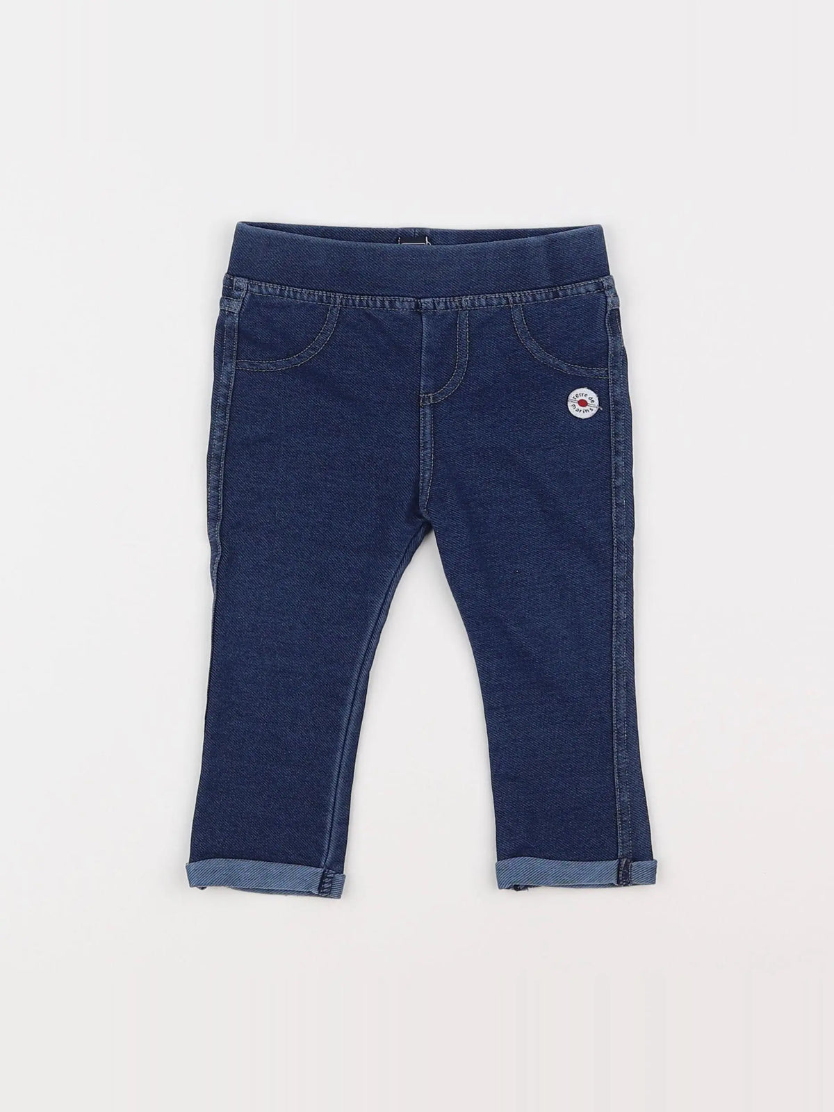 Terre de marins - jegging bleu - 9 mois