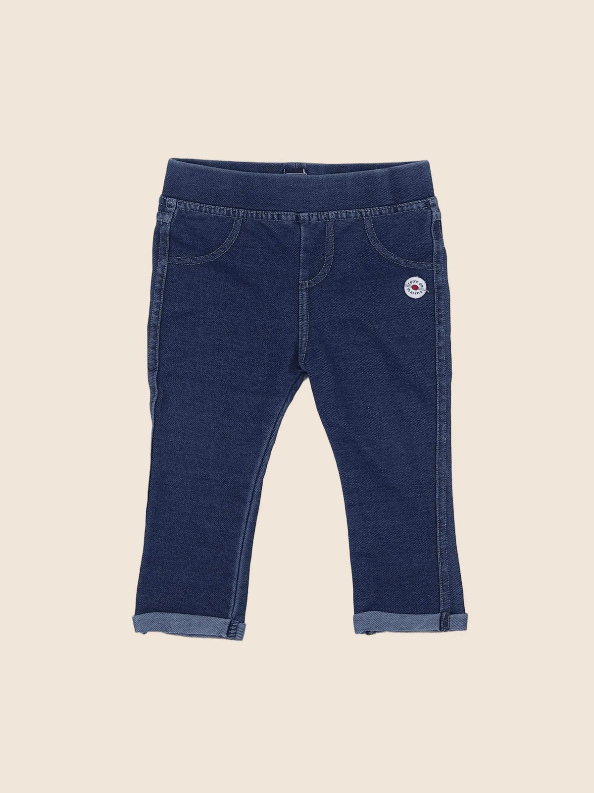 Terre de marins - jegging bleu - 9 mois