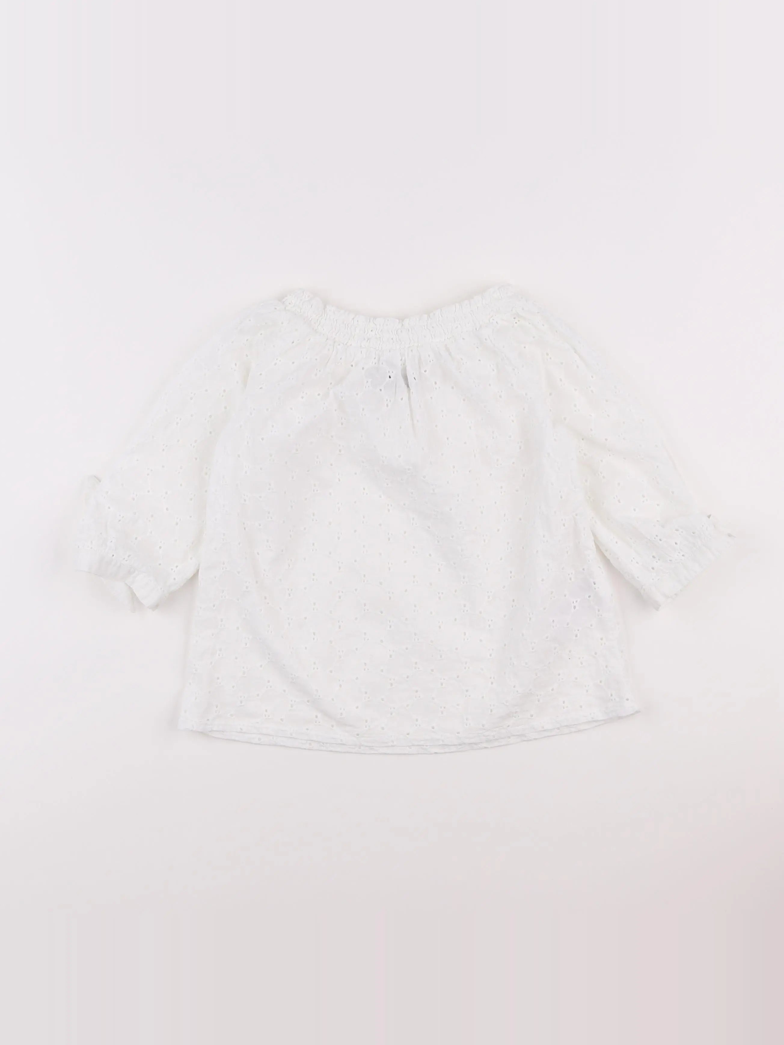 Vertbaudet - blouse blanc - 6 ans