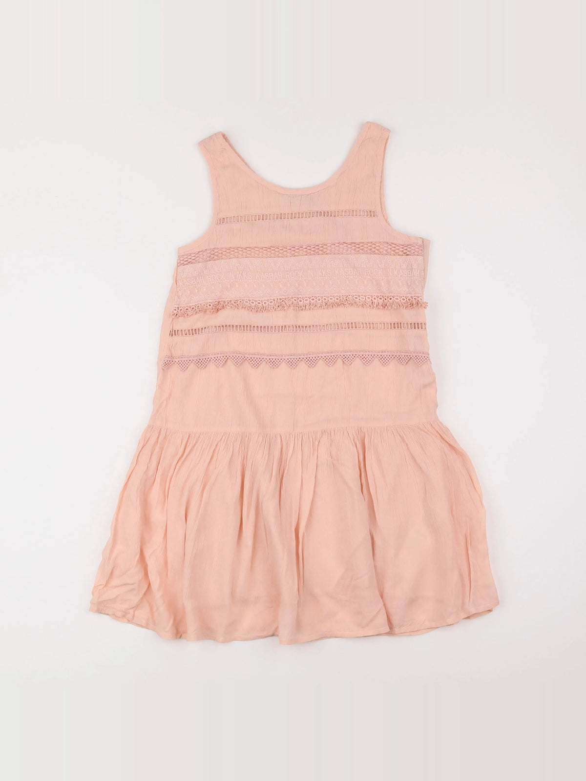 IKKS - robe rose - 10 ans