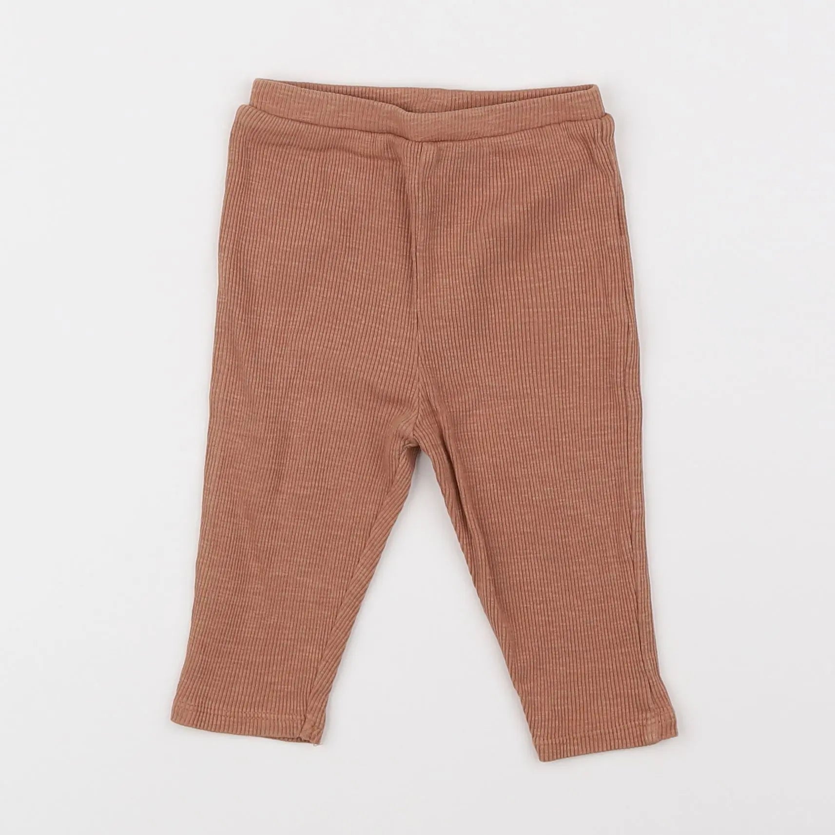 Vertbaudet - legging marron - 6 mois