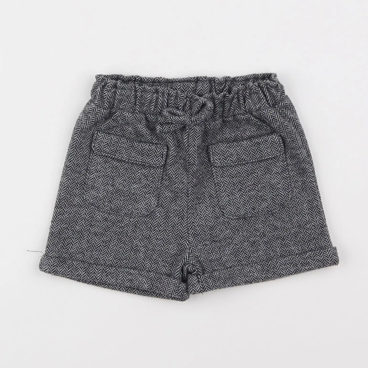 Vertbaudet - short noir - 6 mois